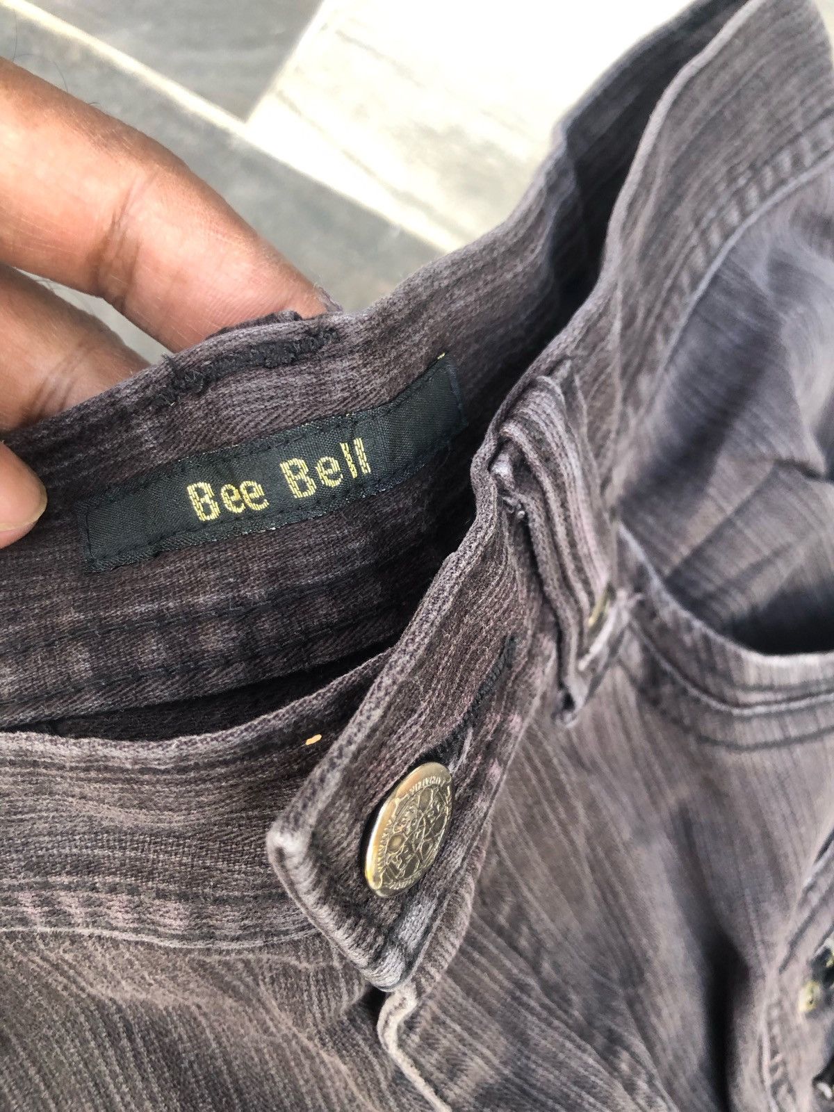 Beauty Beast × If Six Was Nine × Japanese Brand 🔥Bee Bell Muti Pocket Flare Cargo Pants 🔥 Size US 31 - 3 Thumbnail