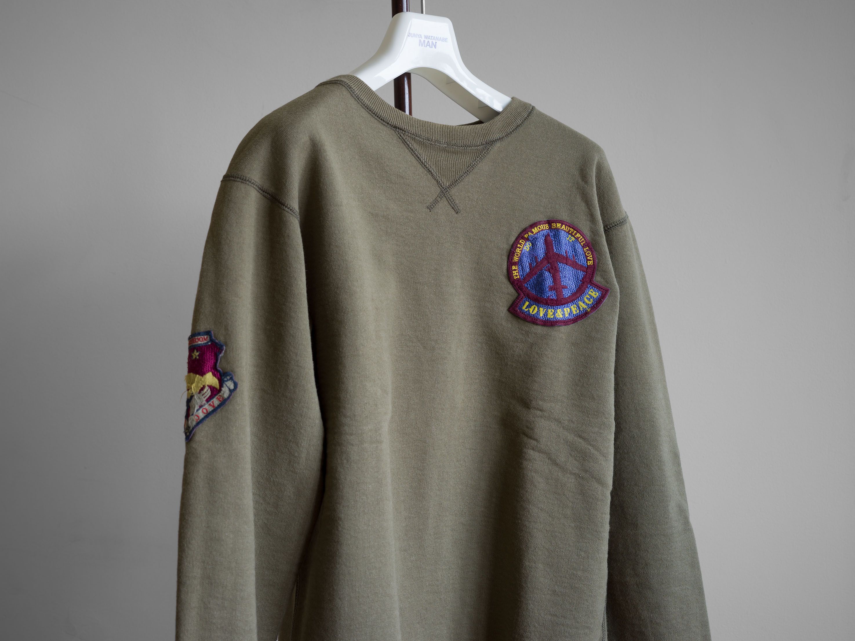 Junya Watanabe AW2006 JUNYA WATANABE MAN EMBROIDERY PATCH SWEATSHIRT Size US M / EU 48-50 / 2 - 4 Thumbnail
