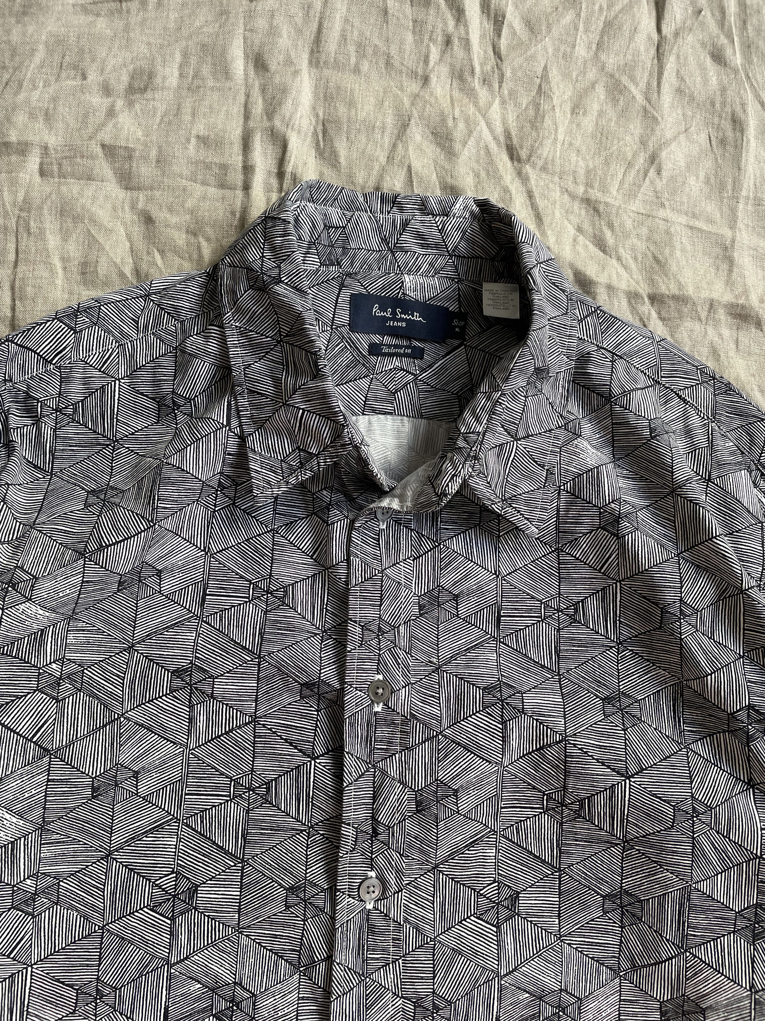 Paul Smith Paul Smith Pattern Formal Casual Shirt 7481AC Size US XL / EU 56 / 4 - 1 Thumbnail