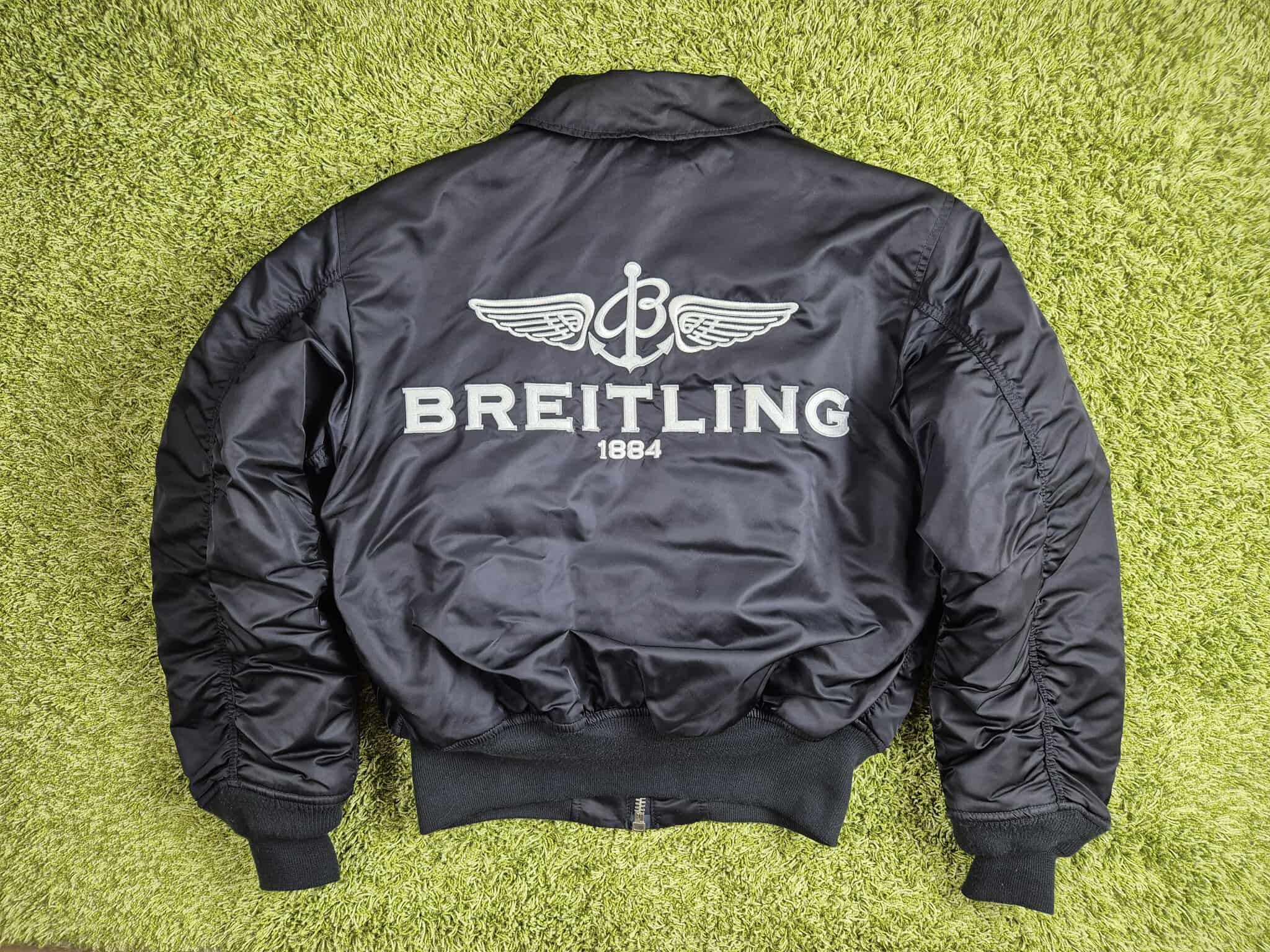 Authentic Breitling Alpha Industries Breitling Jacket Jacket