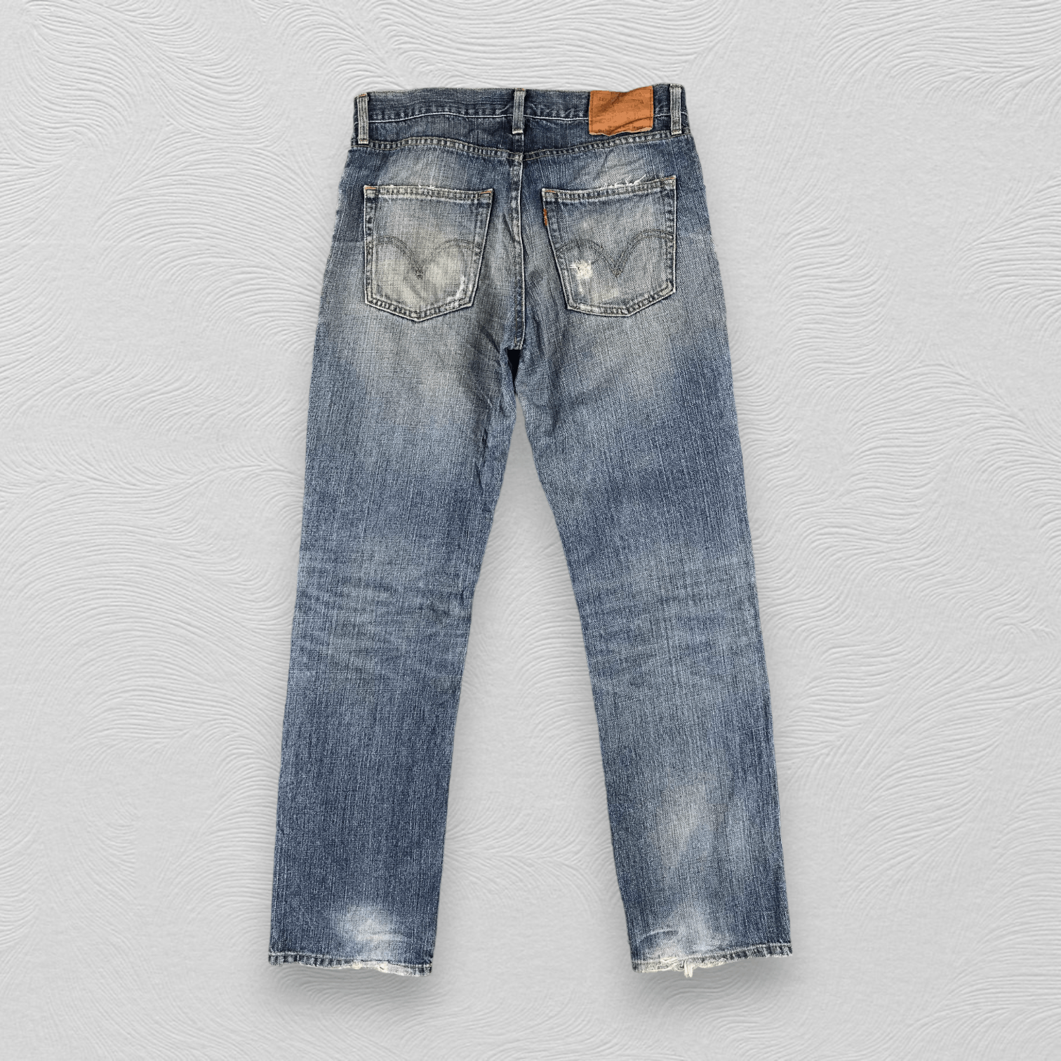 Levi's Vintage Levi's 533 Jeans DIstressed Denim KJ1458 Size US 33 - 2 Thumbnail