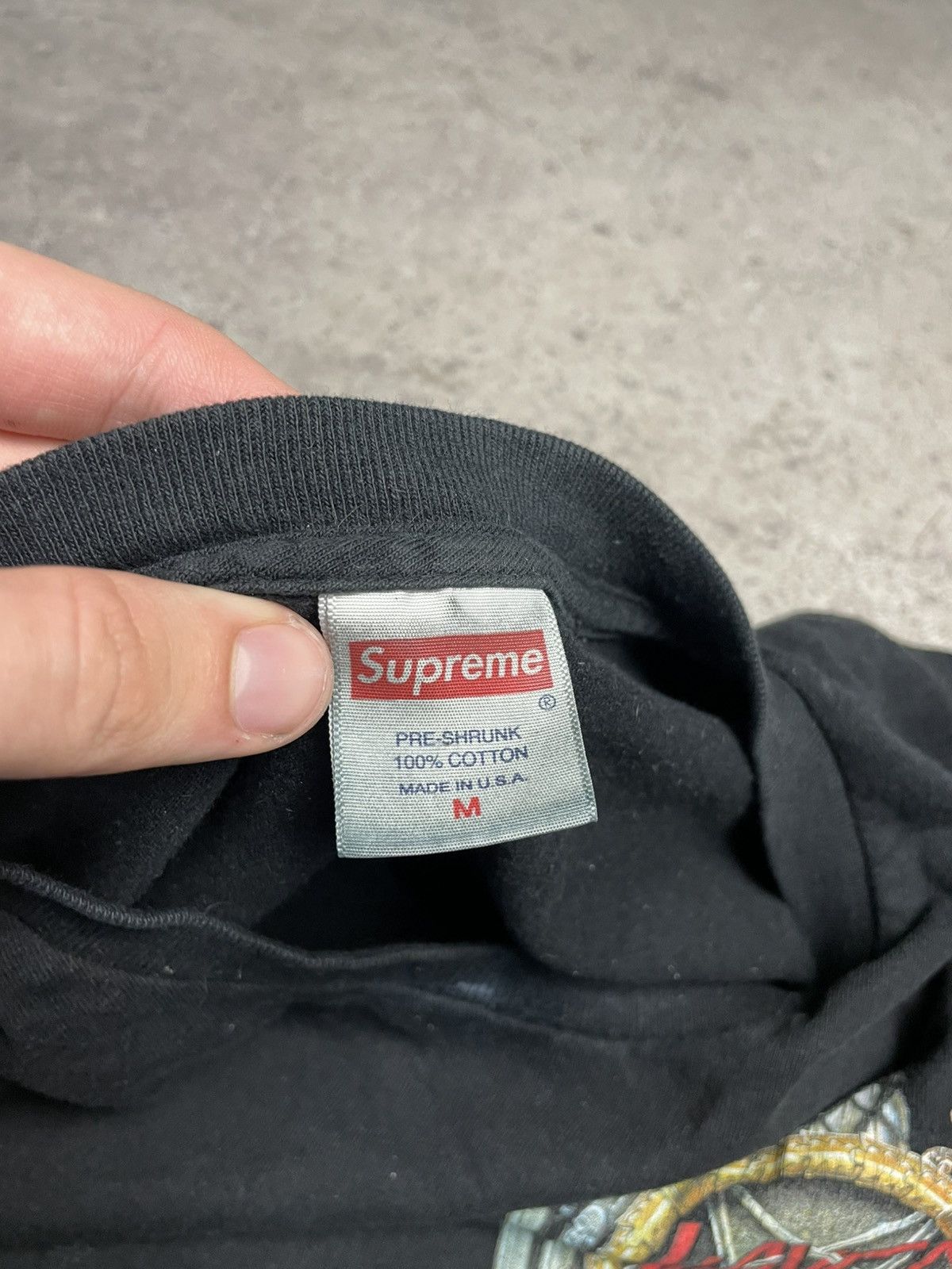 Supreme Supreme slayer eagle 🦅 T shirt Size US M / EU 48-50 / 2 - 10 Thumbnail