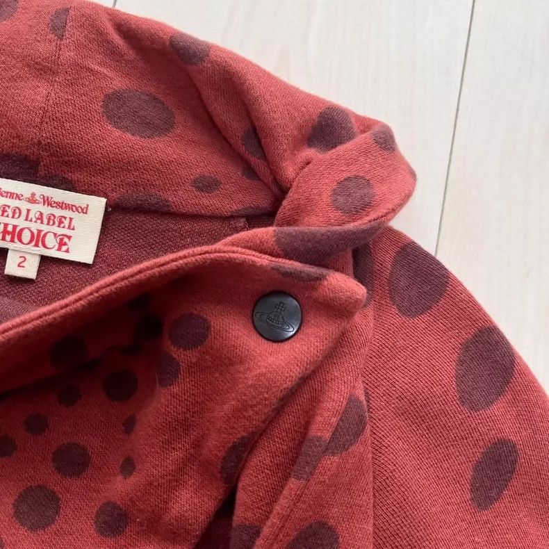 Vivienne Westwood Vivienne Westwood Cotton speckled hoodie coat Size M / US 6-8 / IT 42-44 - 7 Thumbnail