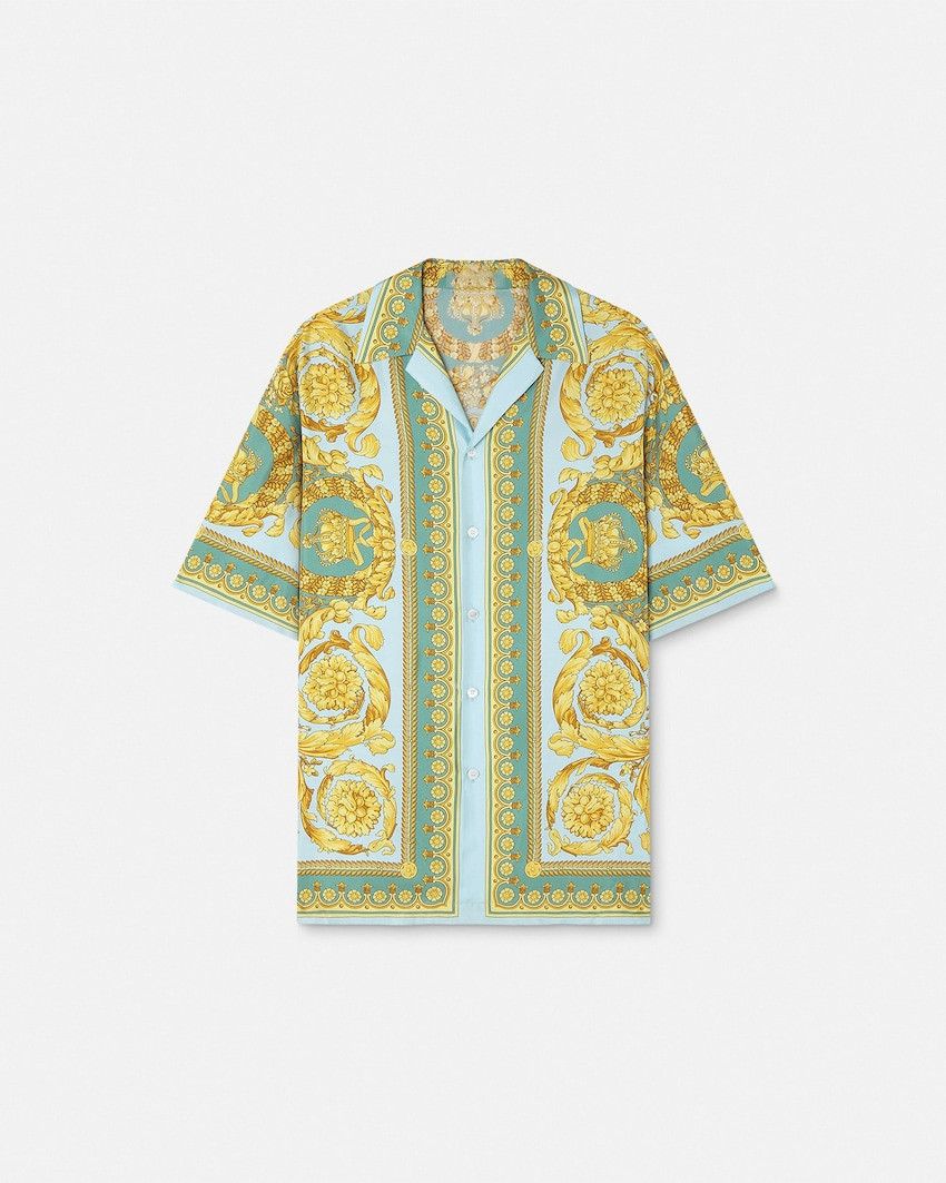 Other Men Barocco Shirt – Statement Graphic Short-Sleeve Shirt Size US L / EU 52-54 / 3 - 3 Thumbnail