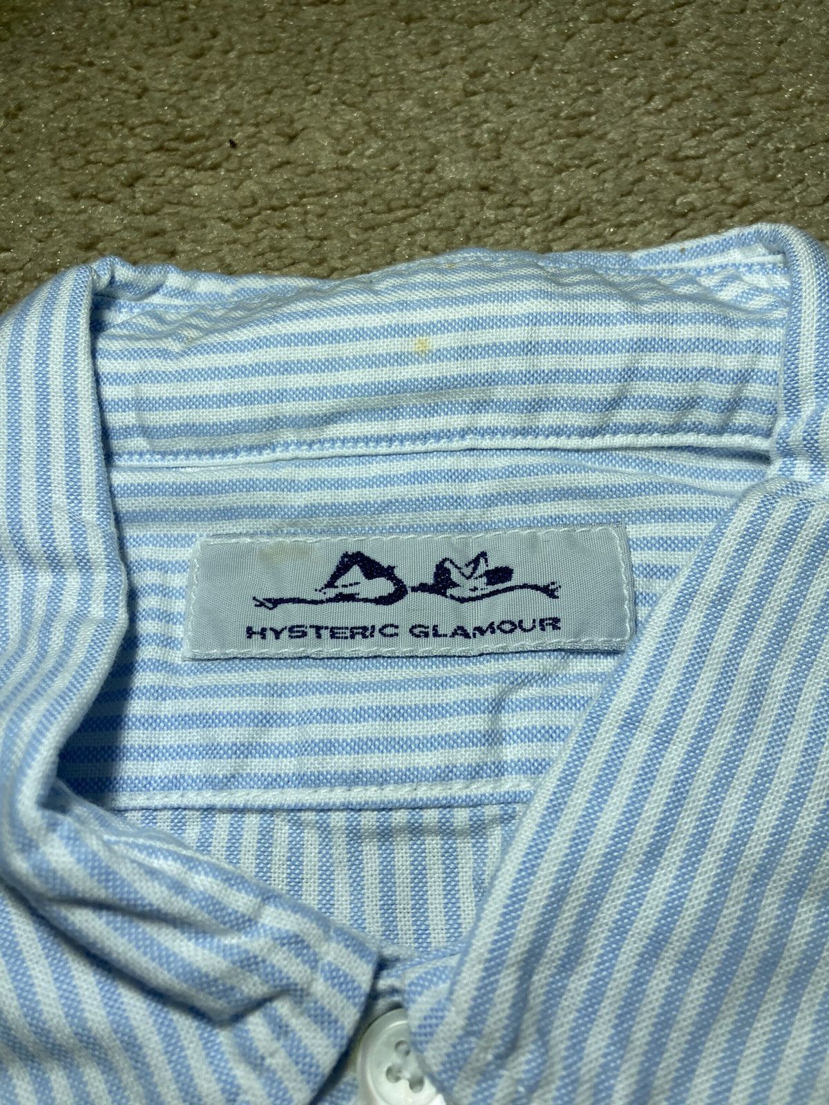 Hysteric Glamour New 90s Hysteric Glamour H Striped Shirt Dress 1990s FUCK IT Size US L / EU 52-54 / 3 - 10 Thumbnail