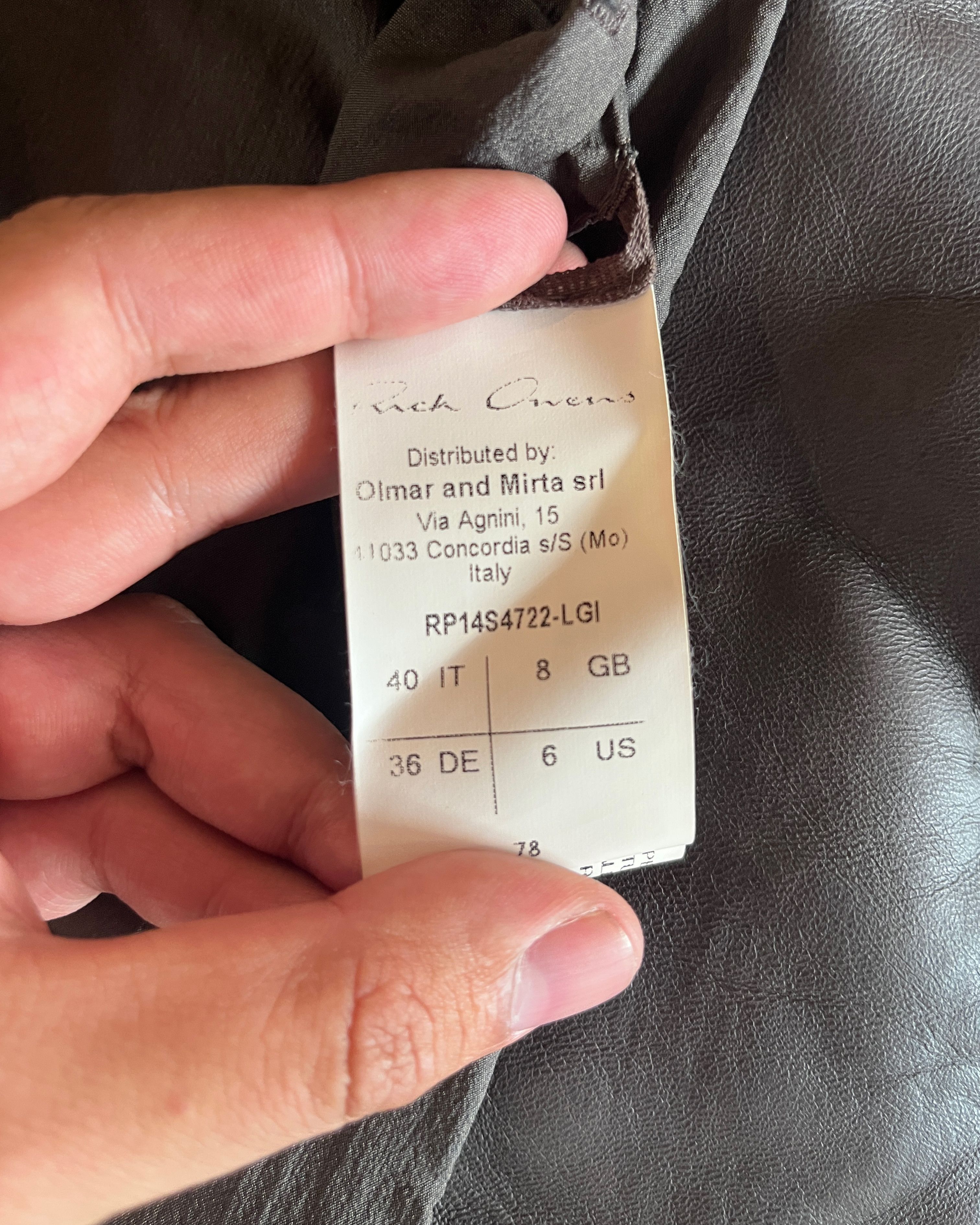 Rick Owens RICK OWENS SS2014 "VICIOUS" LEATHER BIKER VEST Size US XS / EU 42 / 0 - 4 Thumbnail