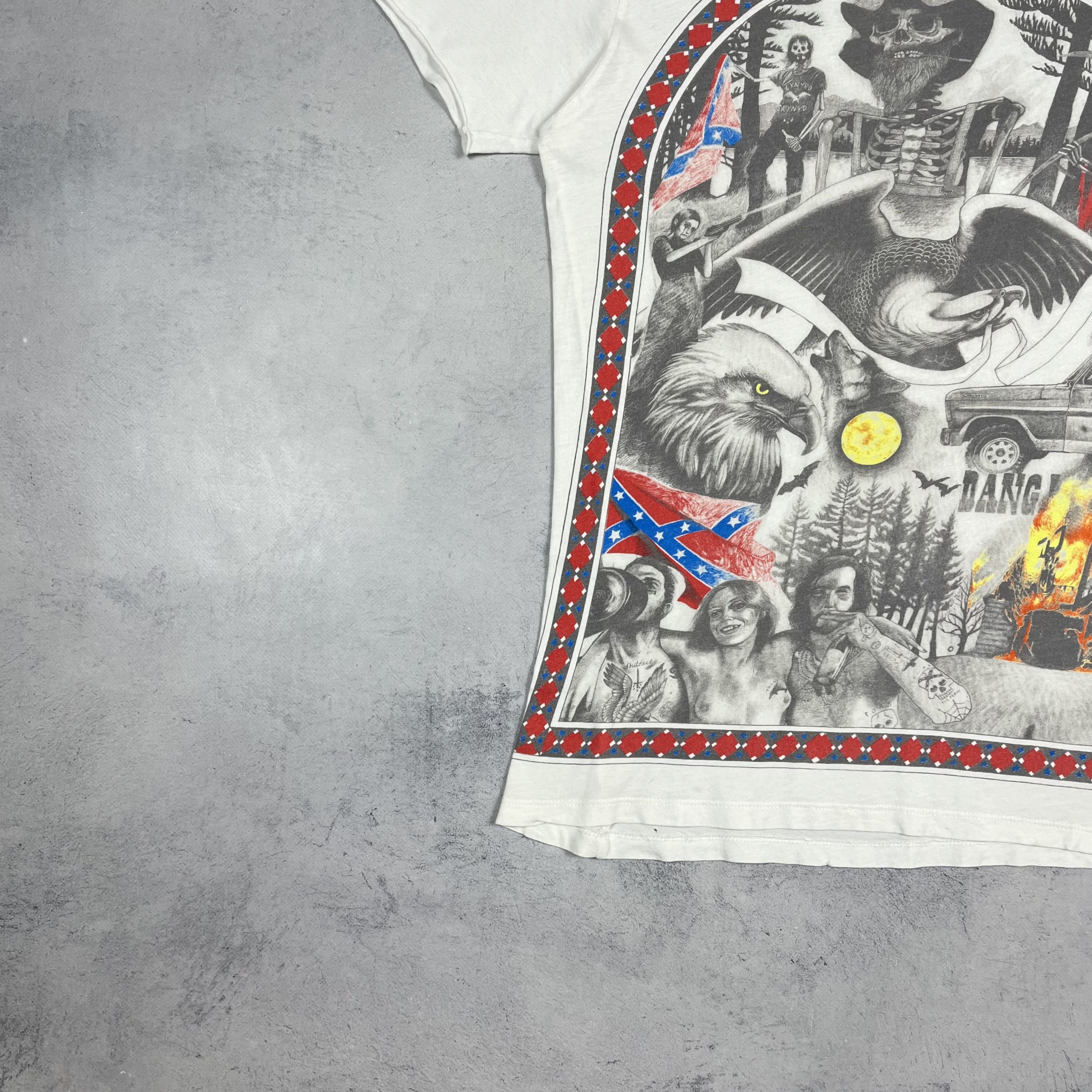 Allsaints AllSaints Spitalfields Appalacia Crazy Art T Shirt Size US S / EU 44-46 / 1 - 5 Thumbnail