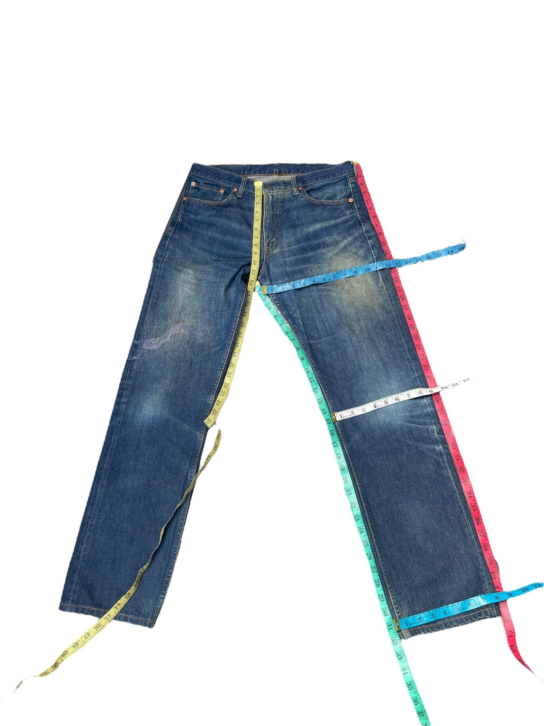 Levi's Vintage Levis 505 Distresed Size US 34 / EU 50 - 8 Thumbnail