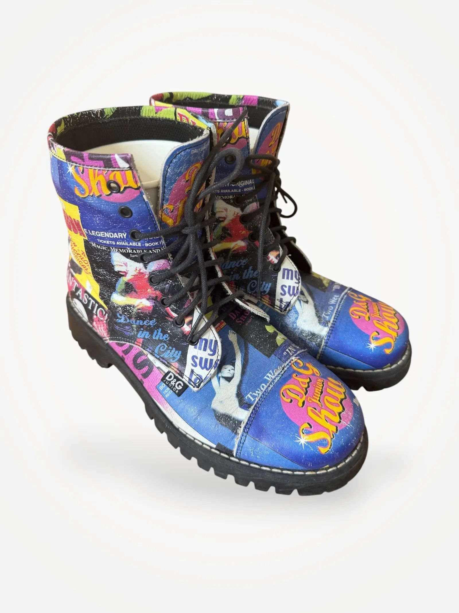 Dolce & Gabbana Dolce & Gabbana Lace up boots Size US 8 / IT 38 - 1 Thumbnail