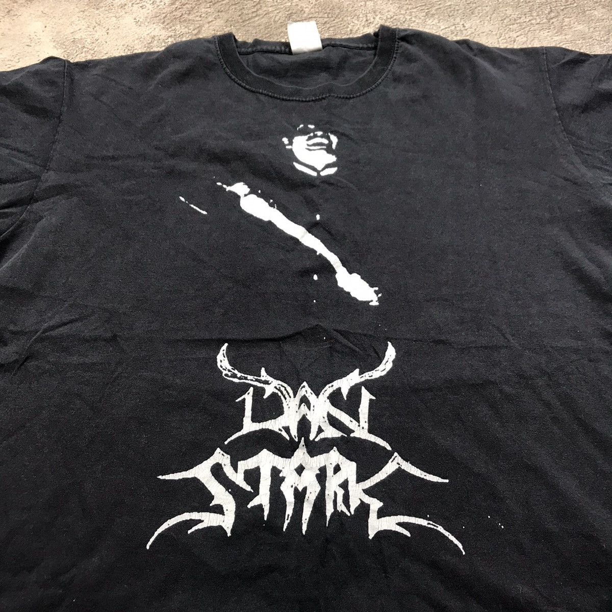 Vintage Vintage 90s Black Graphic Tee Band Tee Grunge Punk Relaxed L Size US L / EU 52-54 / 3 - 3 Thumbnail