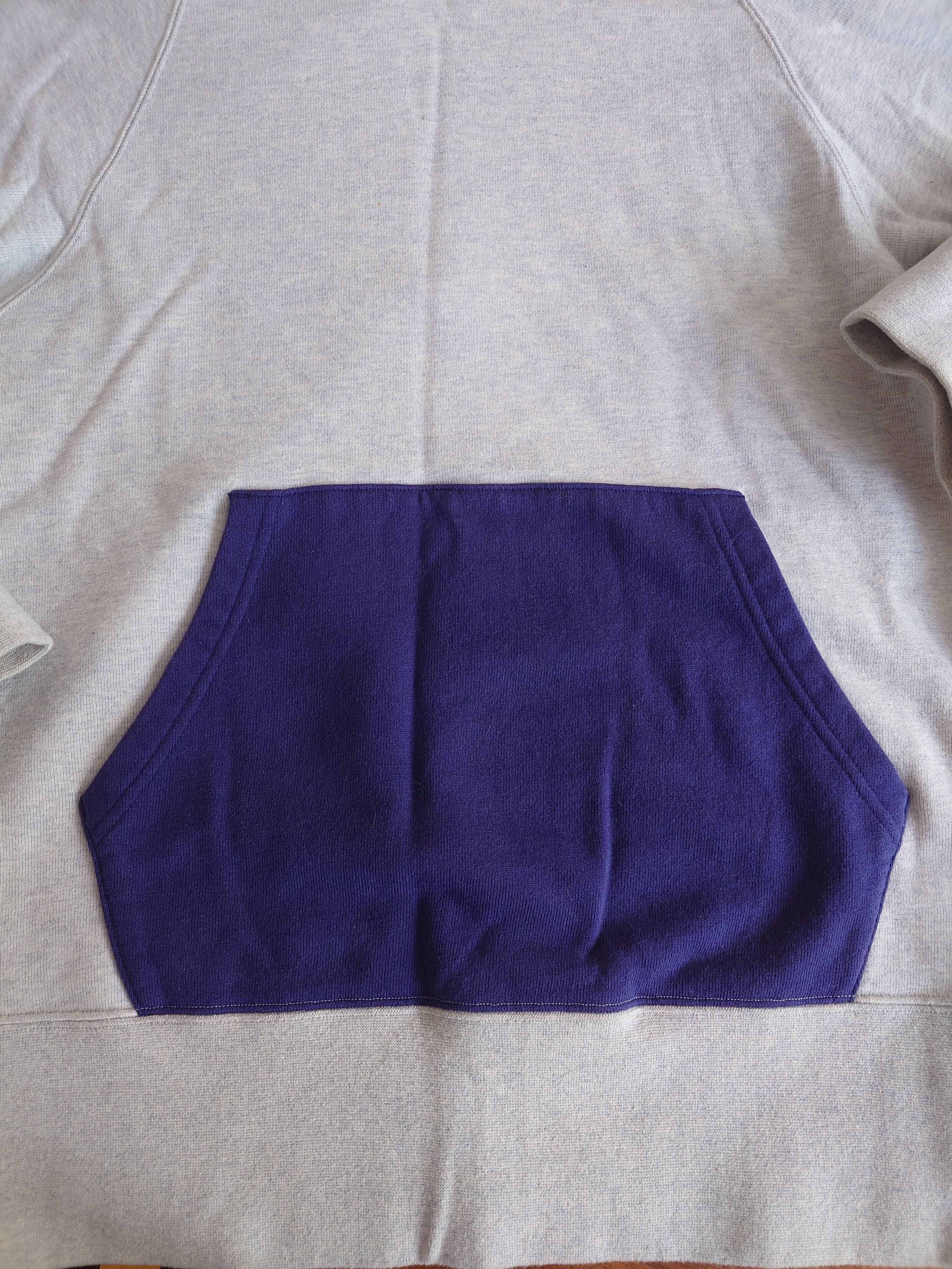 Visvim Visvim Big Sleeve Hoodie P.O. Navy - Size 3 Size US L / EU 52-54 / 3 - 2 Thumbnail