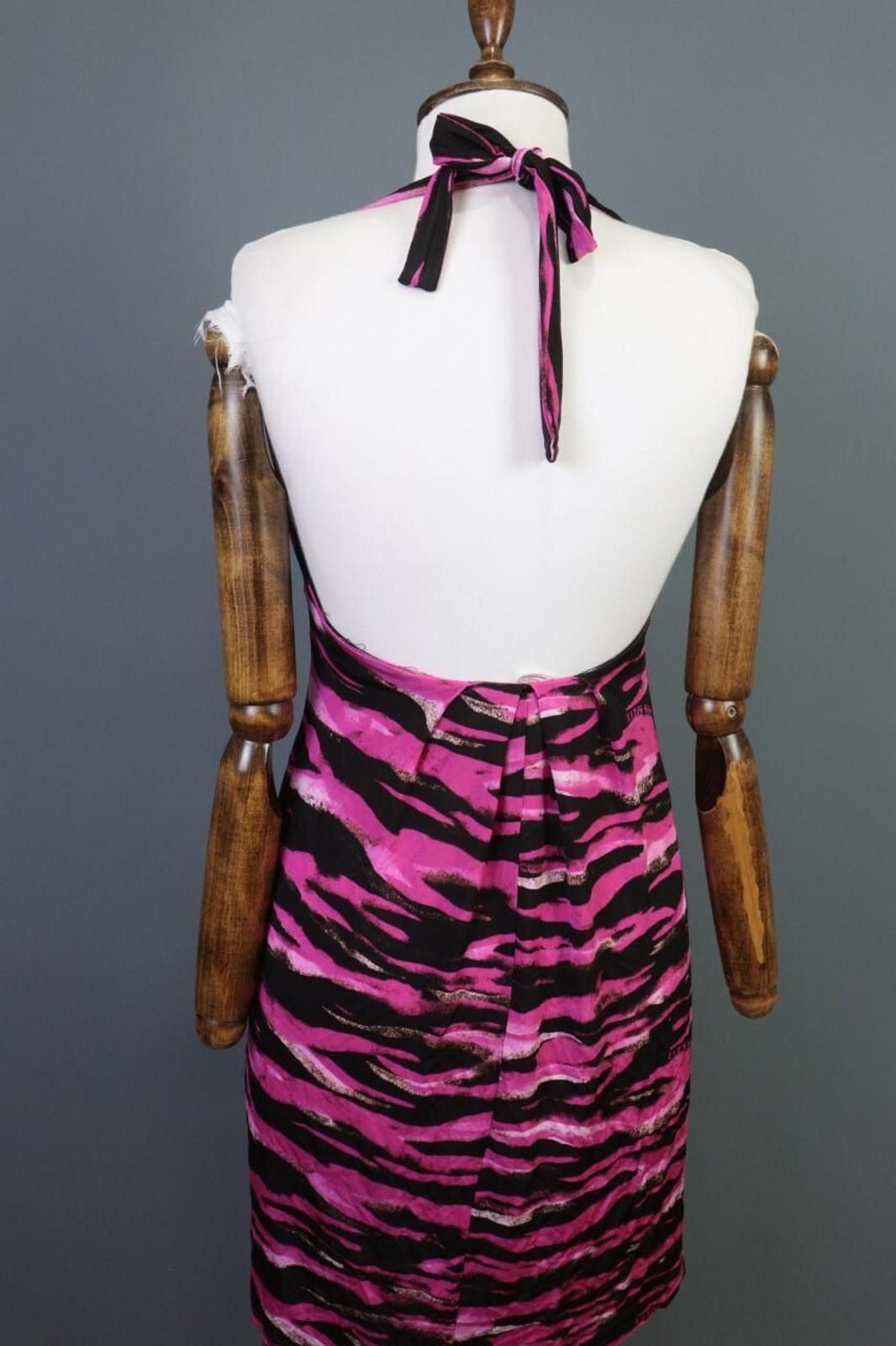 Designer Miss Sixty Multicolor Bodycon Tank A-Line Dress Size XS Size XS / US 0-2 / IT 36-38 - 11 Thumbnail