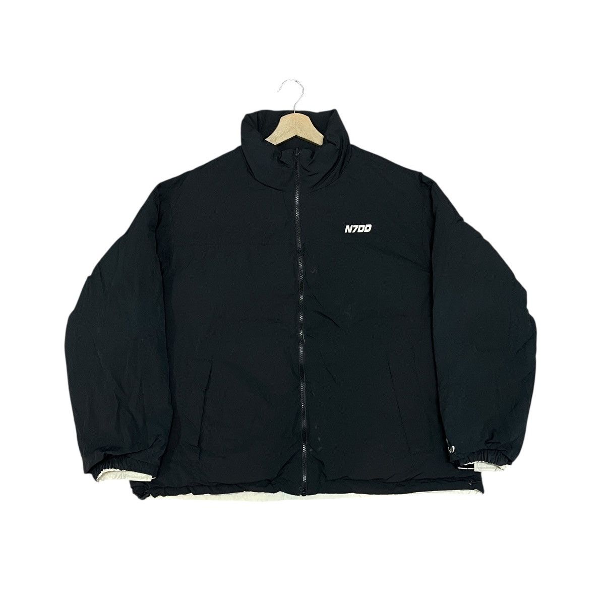 Japanese Brand Vintage N7DD Reversible Puffer Jacket Size US S / EU 44-46 / 1 - 2 Thumbnail