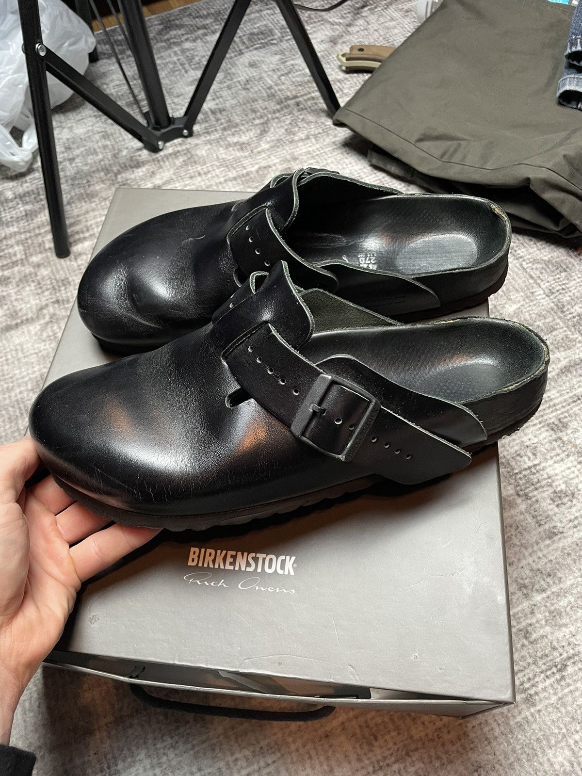 Rick Owens Rick owens Birkenstock Boston Clog Size US 9 / EU 42 - 9 Thumbnail
