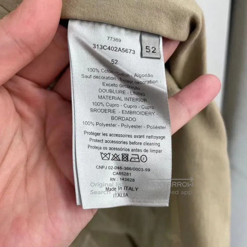 Dior Dior Khaki Long Sleeve Winter Jacket . Size US XL / EU 56 / 4 - 6 Thumbnail