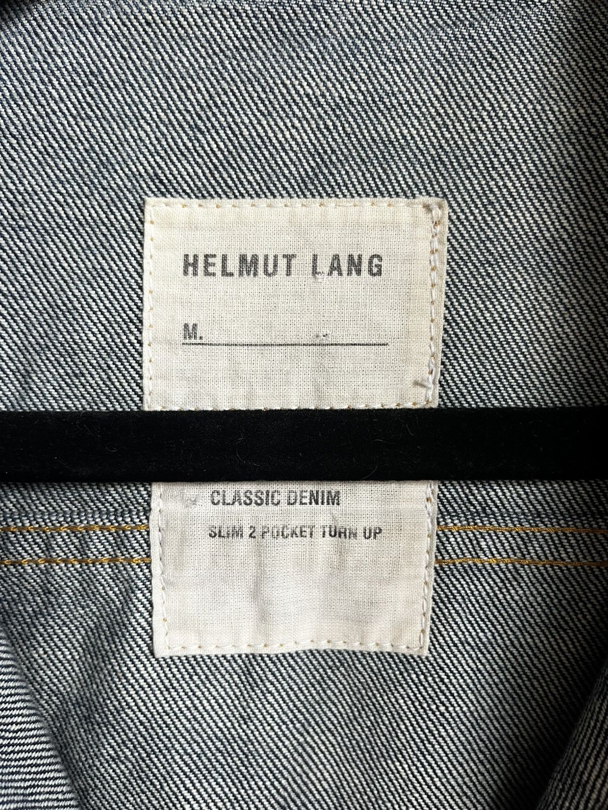 Helmut Lang 1990s Helmut Lang denim jacket Size US S / EU 44-46 / 1 - 4 Thumbnail