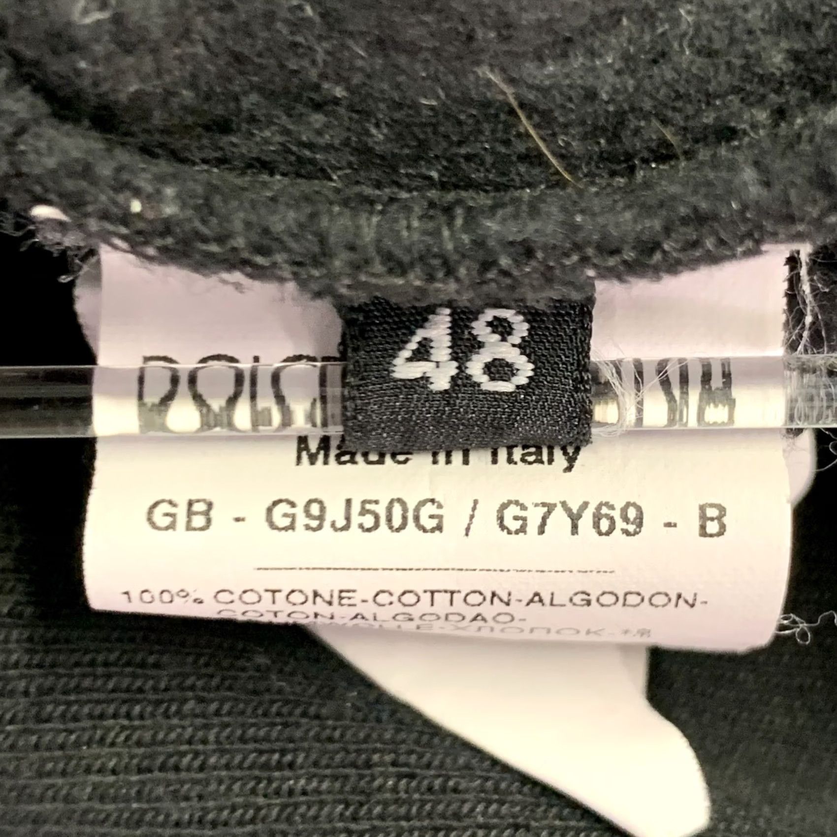 Dolce & Gabbana Dolce & Gabbana Size S Black Muhammad Ali Print Cotton Hooded Sweatshirt Size US S / EU 44-46 / 1 - 7 Thumbnail