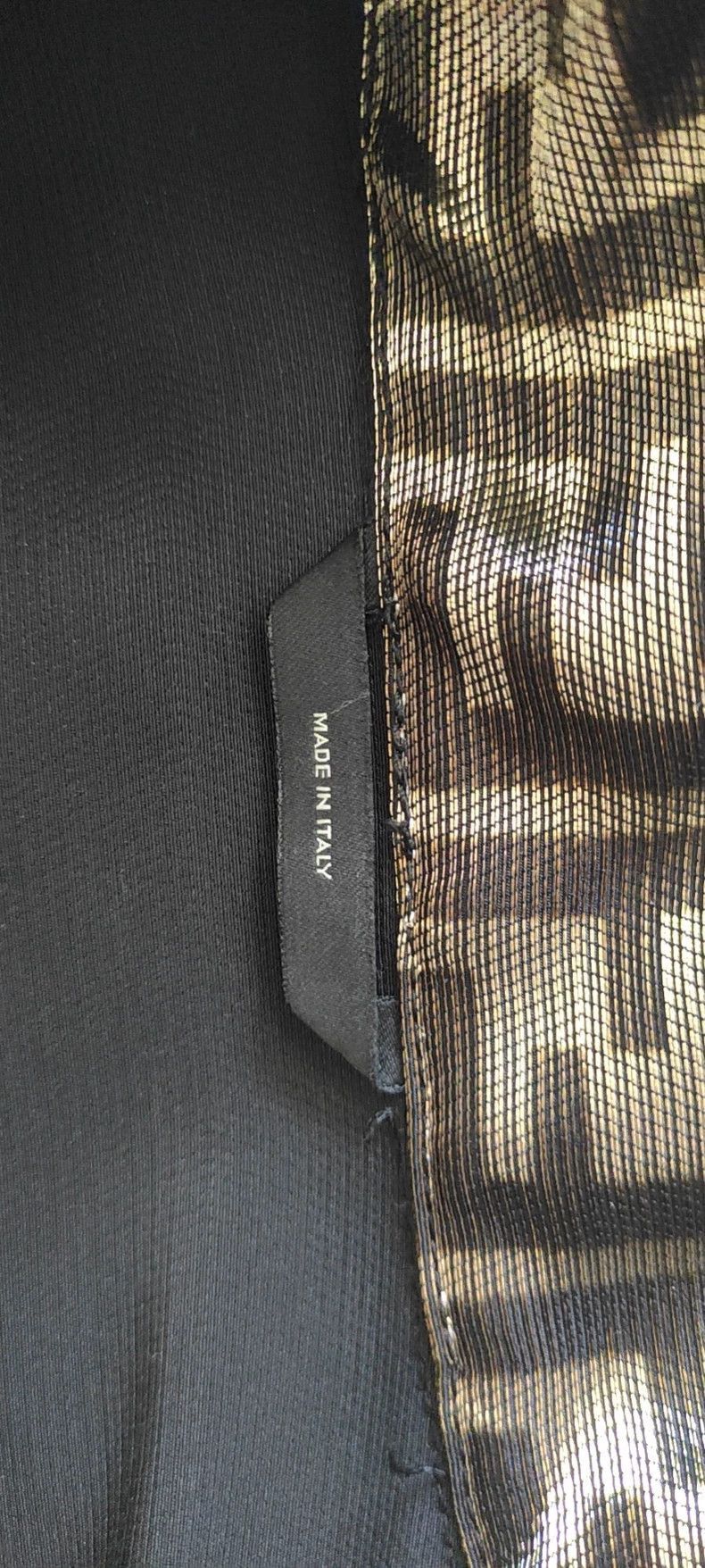 Fendi Fendi Metallic Logo Overshirt Size US XL / EU 56 / 4 - 3 Thumbnail
