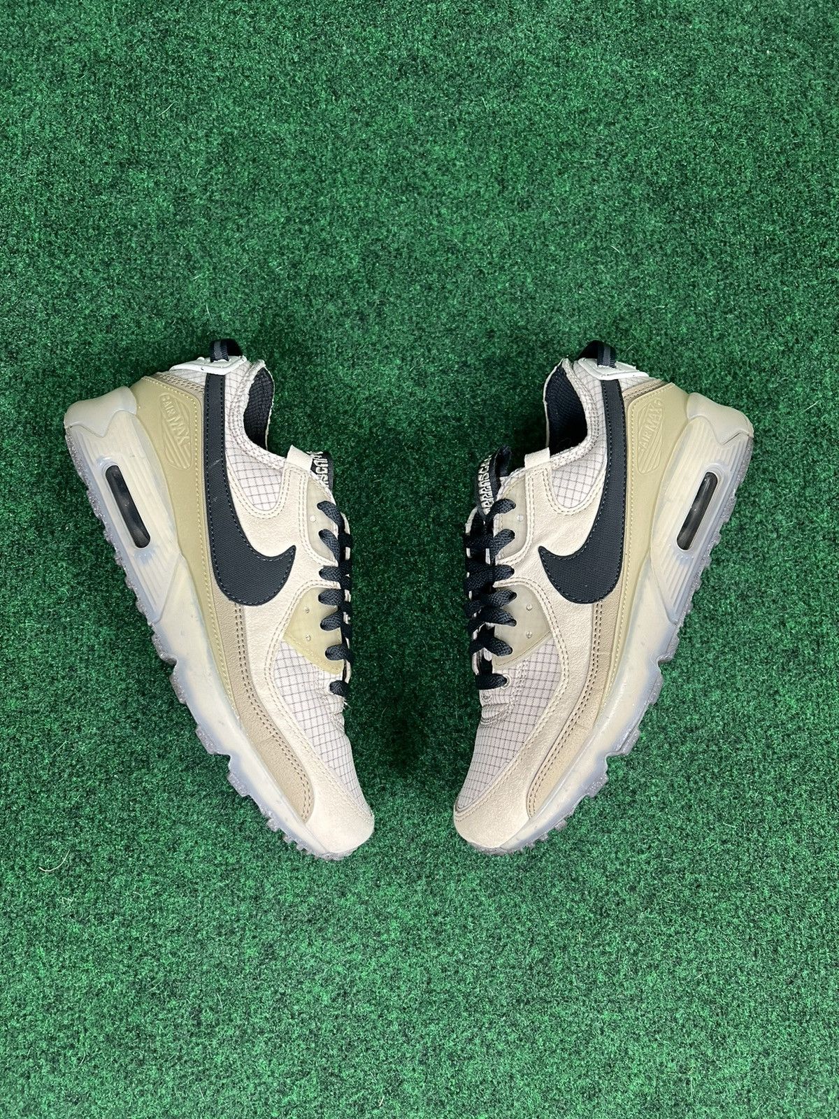 image of Nike Air Max Terrascape 90 Smoke Grey Men's Shoes Us 8.5 in Black Tan