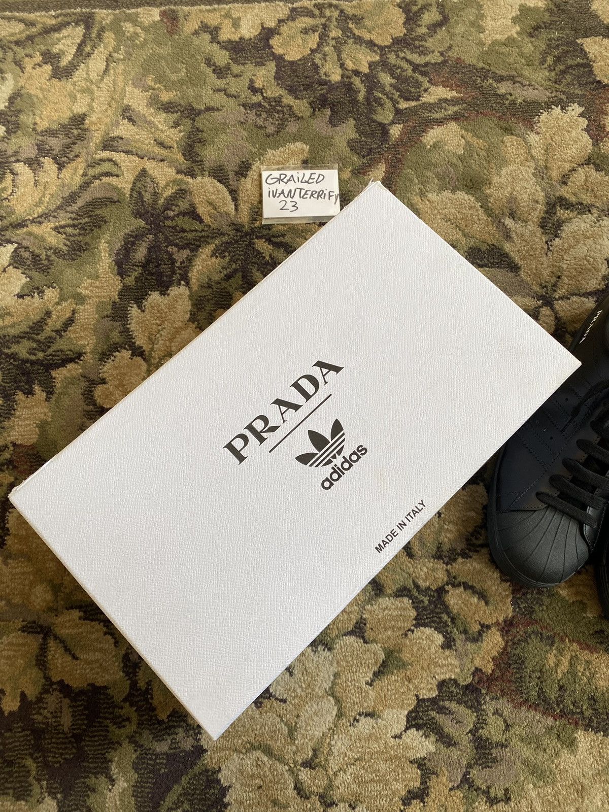 Adidas × Prada Prada x Adidas Superstar Size US 9.5 / EU 42-43 - 14 Thumbnail