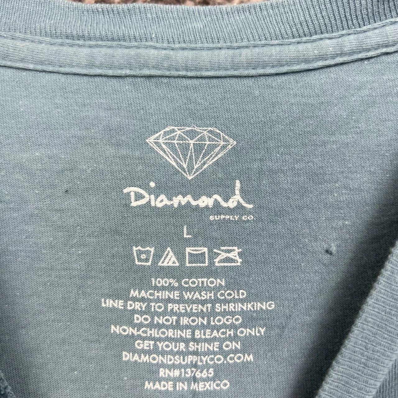 Diamond Supply Co. Diamond Supply Co. Shirt Men Ice Tee Slate Cotton L Size US L / EU 52-54 / 3 - 3 Thumbnail