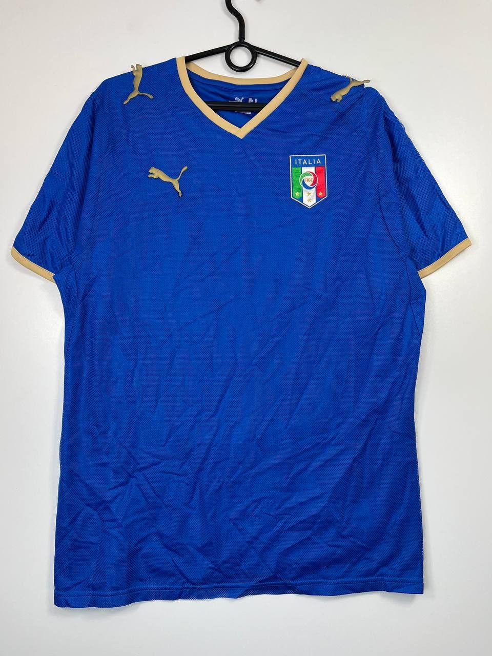 Puma Italy National Team Puma 2007/08 Home Football Shirt M Size US M / EU 48-50 / 2 - 1 Thumbnail