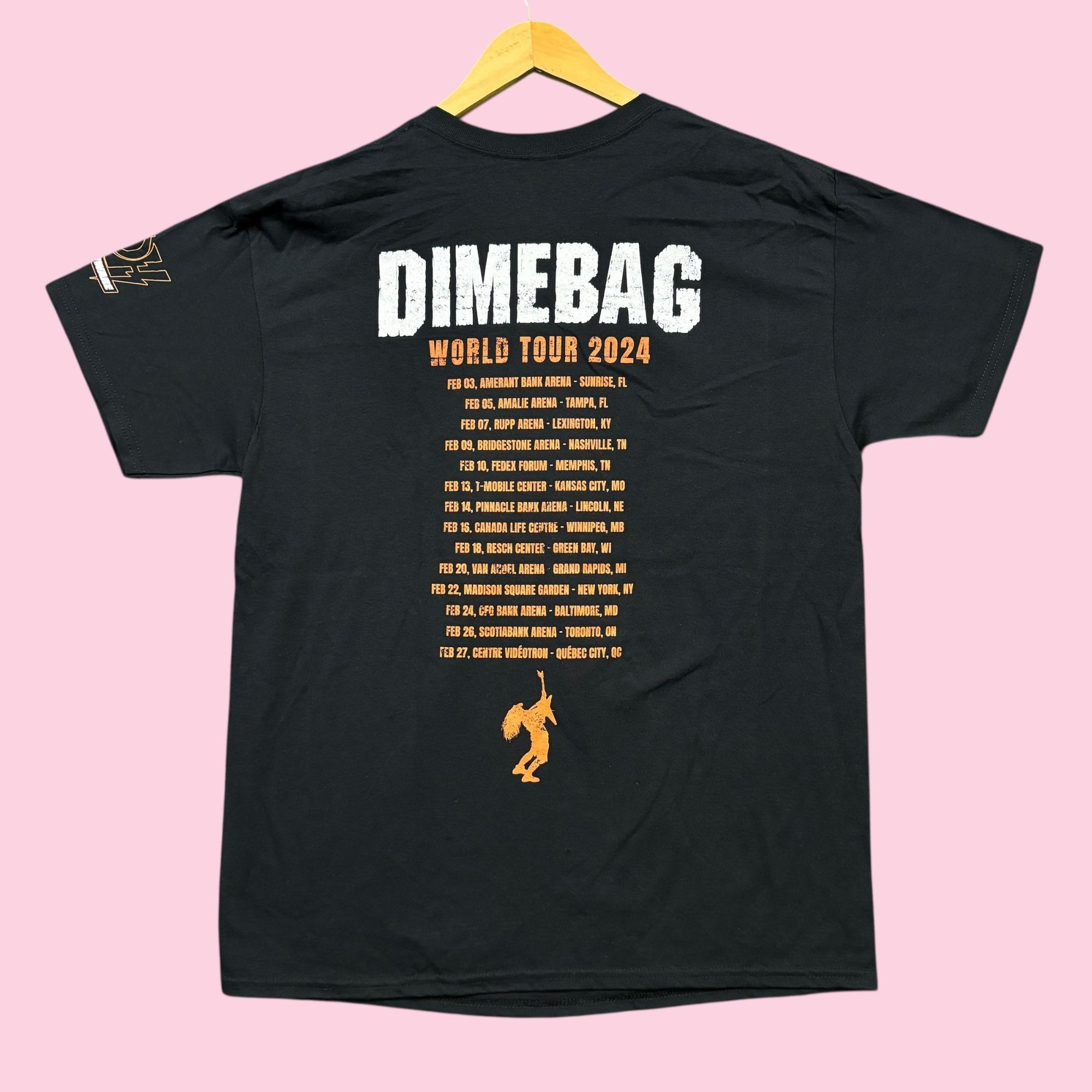 Other Dimebag Darrell Getcha Pull Dime World Tour Metal Tee L Size US L / EU 52-54 / 3 - 3 Thumbnail