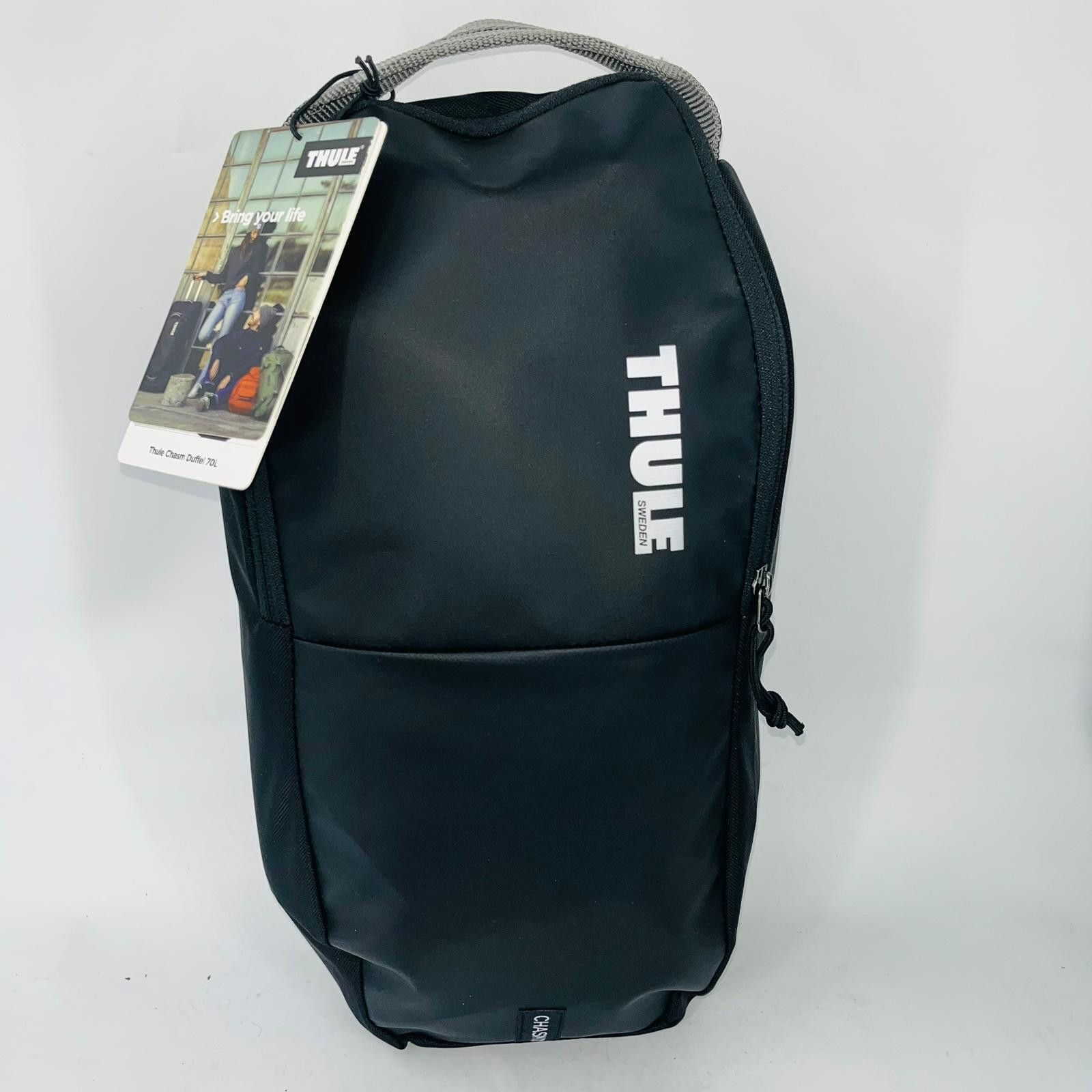 THULE CHASM 90L BLACK SPORT DUFFLE/BACKPACK BAG COMPACKTABLE