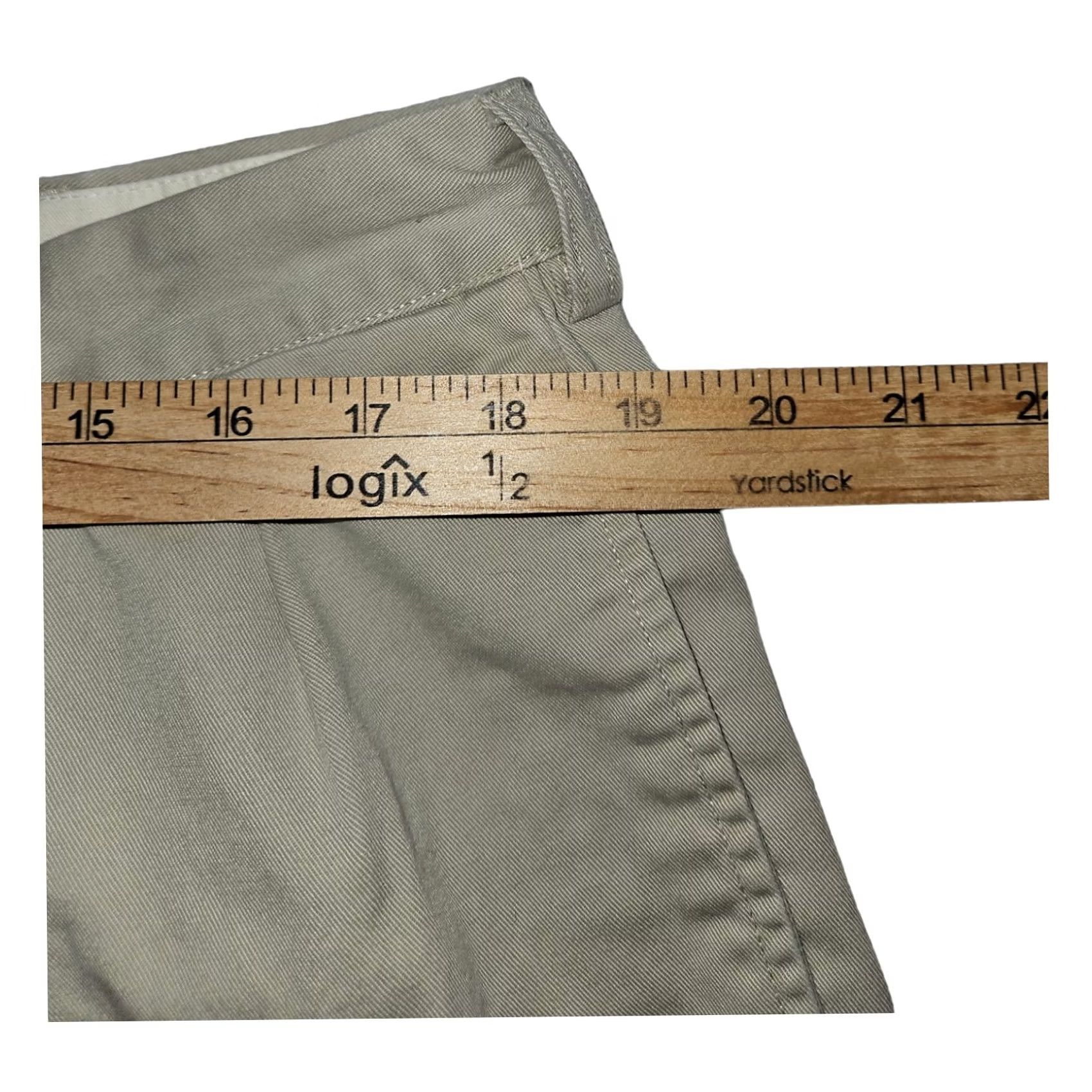Polo Ralph Lauren Polo Ralph Lauren Andrew Pant Men 38 Khaki Chino Pleated Regular Beige 90s Logo/Preppy Size US M / EU 48-50 / 2 - 4 Thumbnail