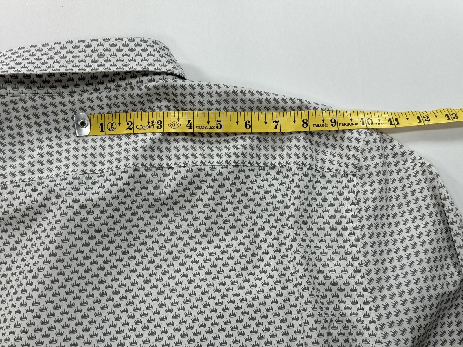 American Eagle Outfitters American Eagle Vintage Fit Button Up Shirt White Men's XL Size US XL / EU 56 / 4 - 6 Thumbnail