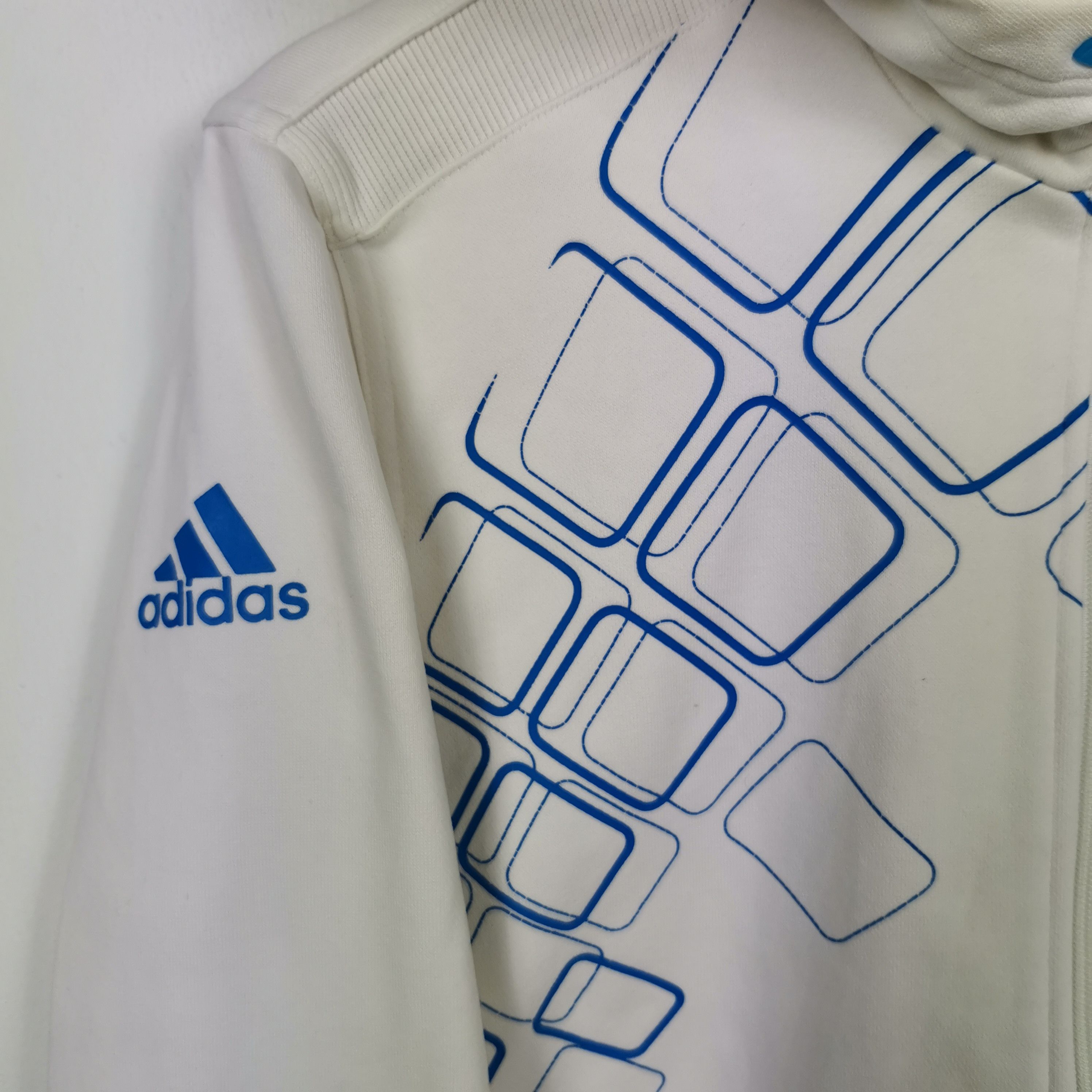 Vintage Adidas Sweater Hoodie Zipper Sportswear Sweatshirt