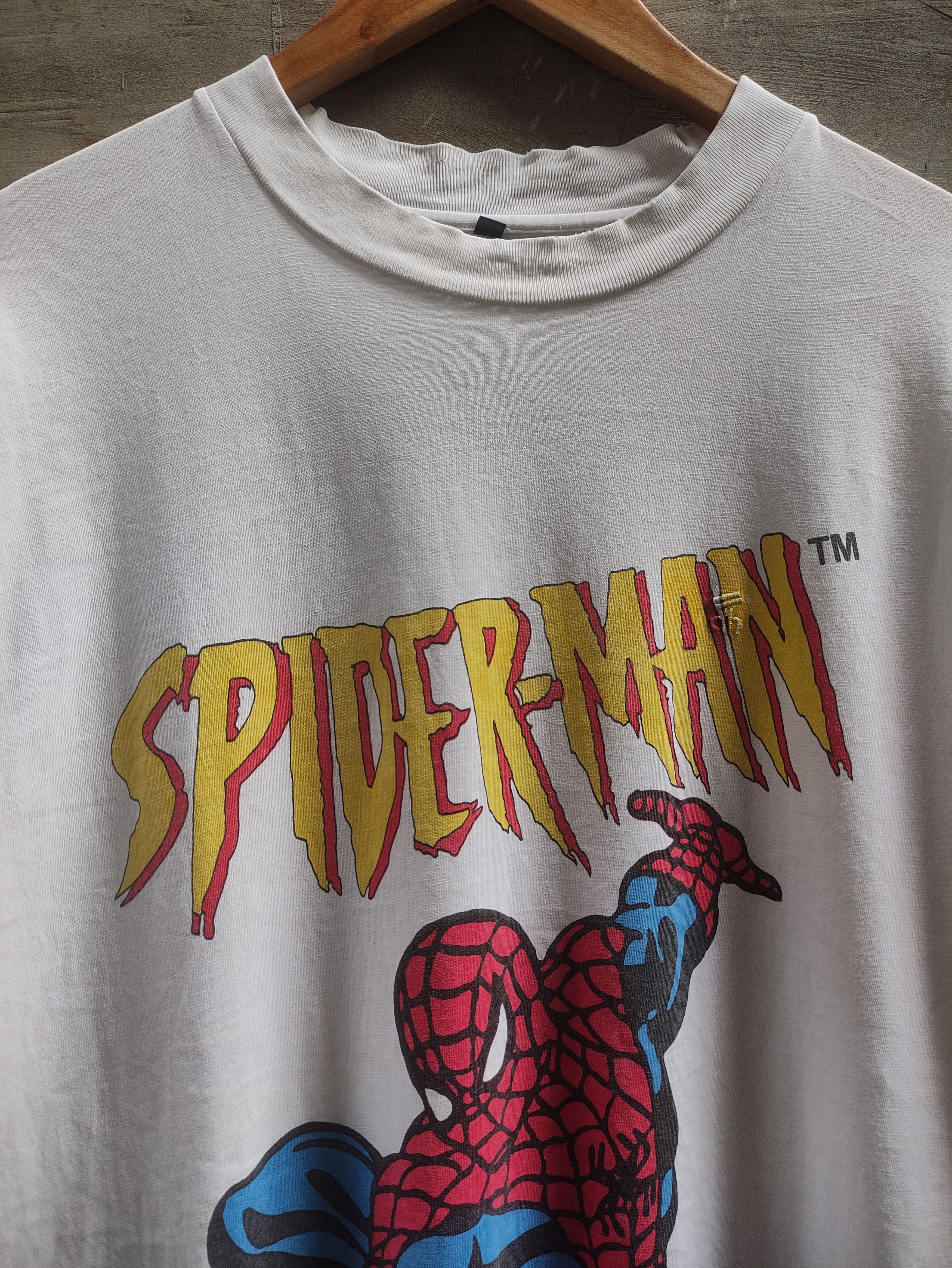 Vintage Vintage Animated Spider-Man Shirt Marvel Comics Size US L / EU 52-54 / 3 - 8 Thumbnail