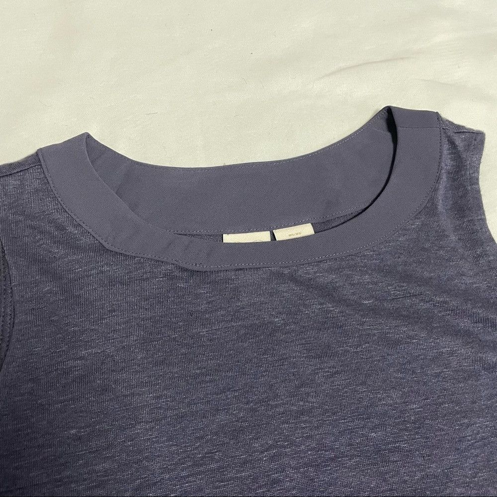 Other New Catherine Malandrino Linen Sleeveless Grey Top Size XS Size XS / US 0-2 / IT 36-38 - 9 Thumbnail