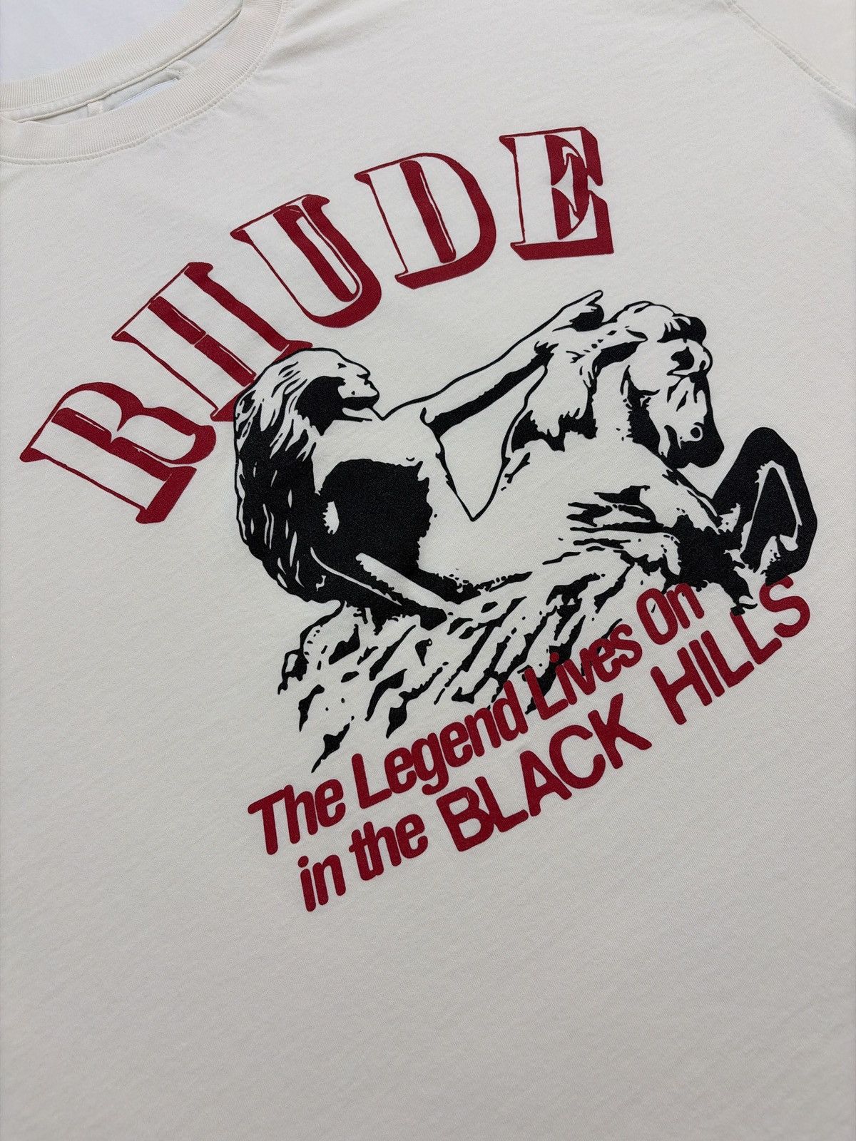 Rhude Rhude Legend Lives On In The Black Hills Tee Size US XXL / EU 58 / 5 - 4 Thumbnail