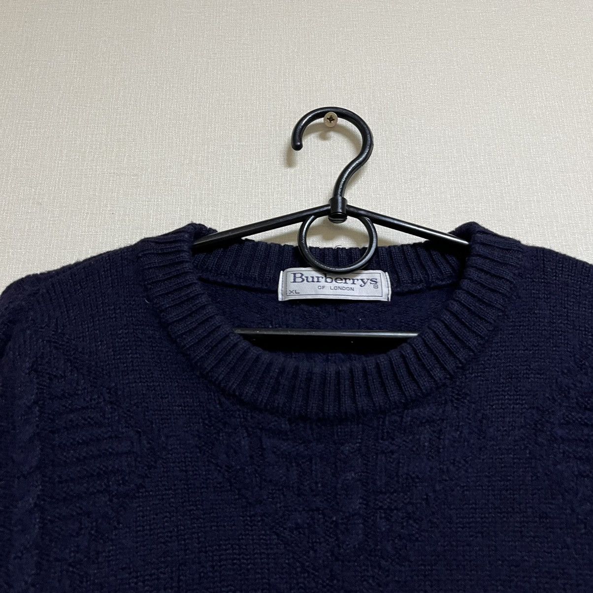 Burberry Vintage Burberry sweater jumper 90s Size US XL / EU 56 / 4 - 4 Thumbnail