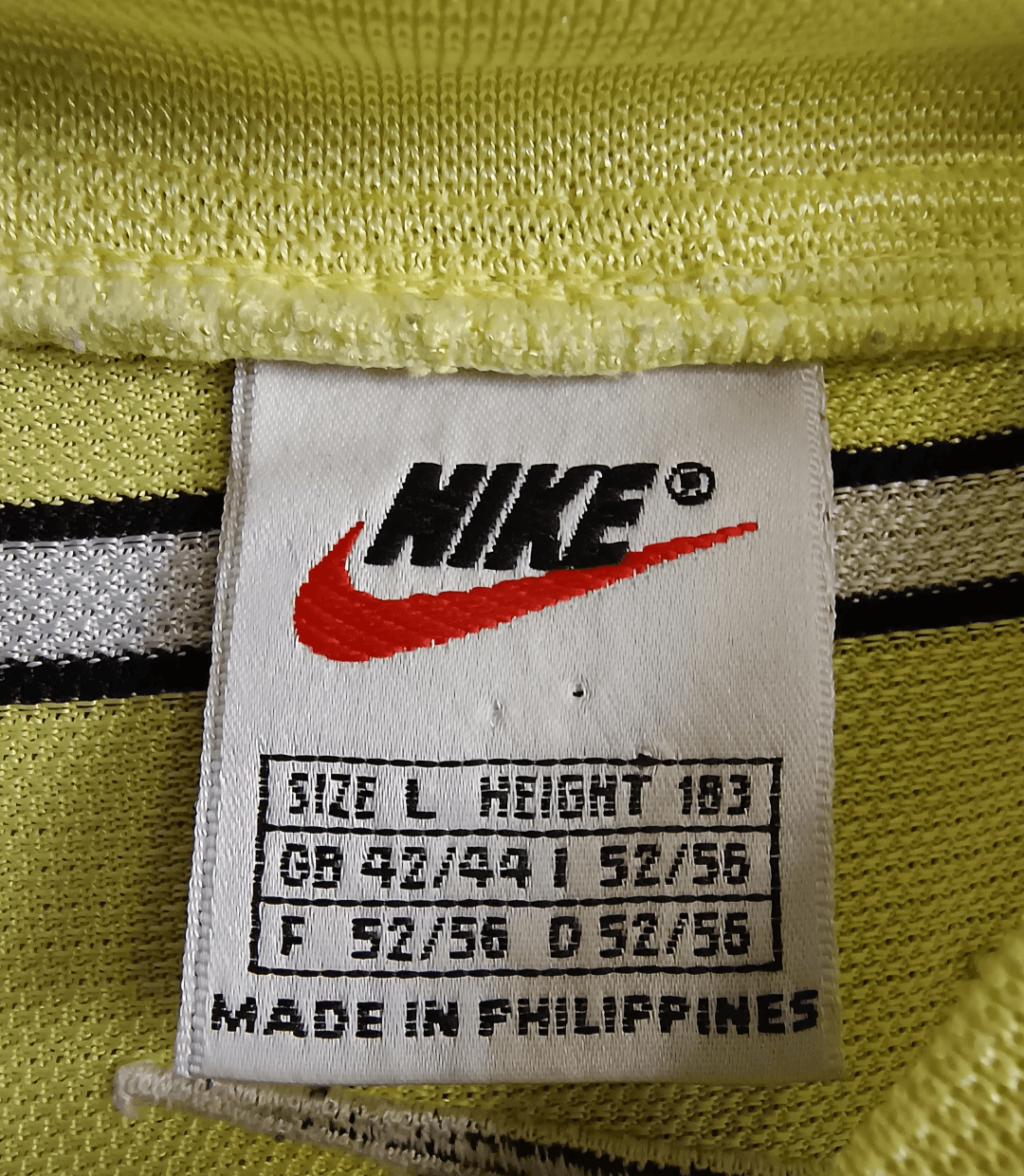 Nike × Vintage Vintage Nike t-shirt spellout tee 90s Size US L / EU 52-54 / 3 - 3 Thumbnail