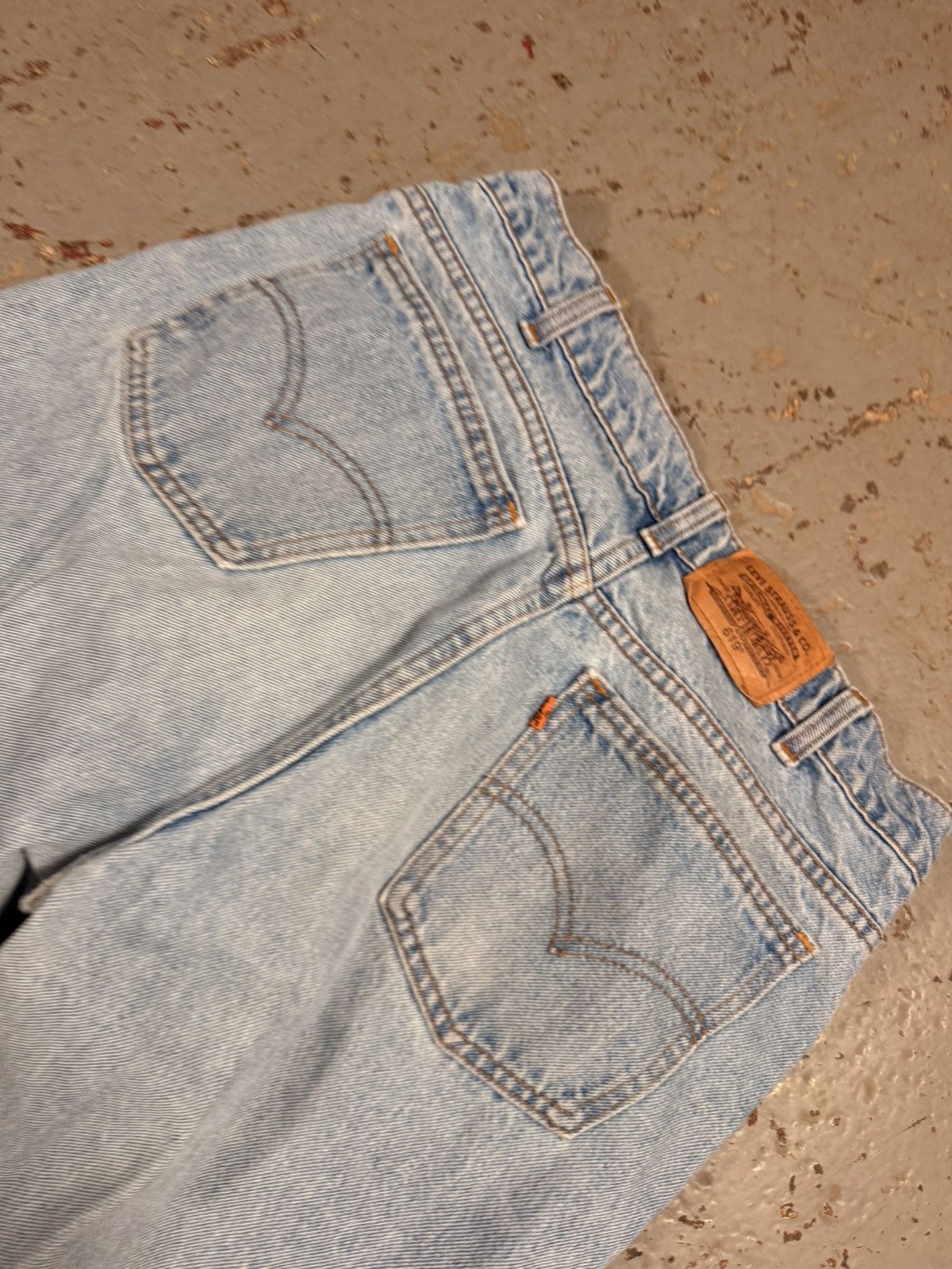 Levi's Vintage Levis Orange Tag 70s 619 Denim Jeans Size US 34 / EU 50 - 2 Thumbnail