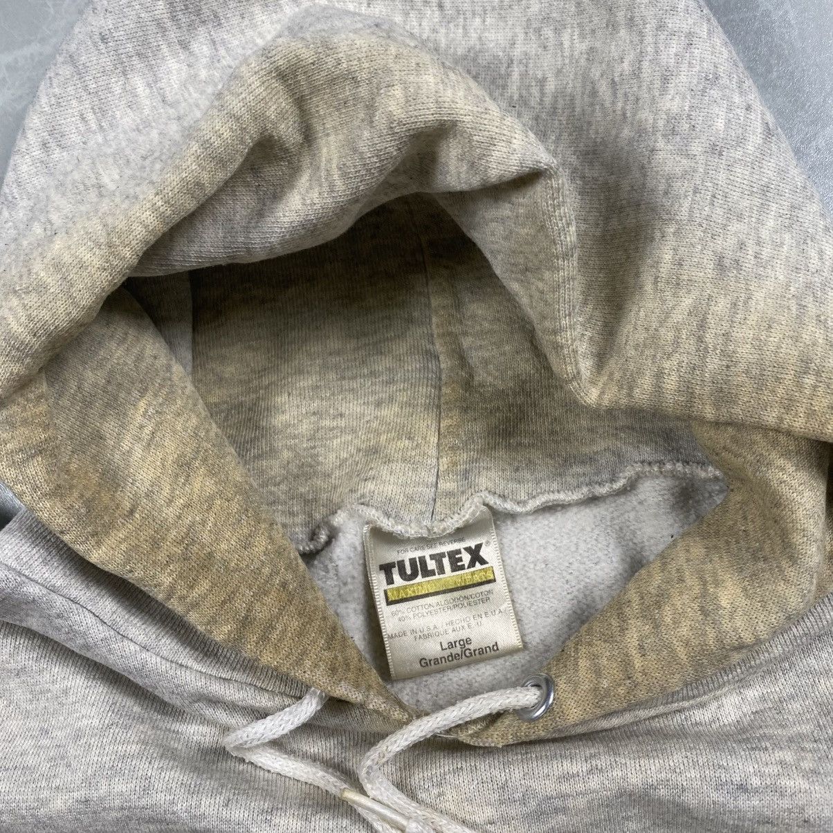 Tultex OG 90s Tultex Distressed Blank Boxy Pullover Size US L / EU 52-54 / 3 - 6 Thumbnail