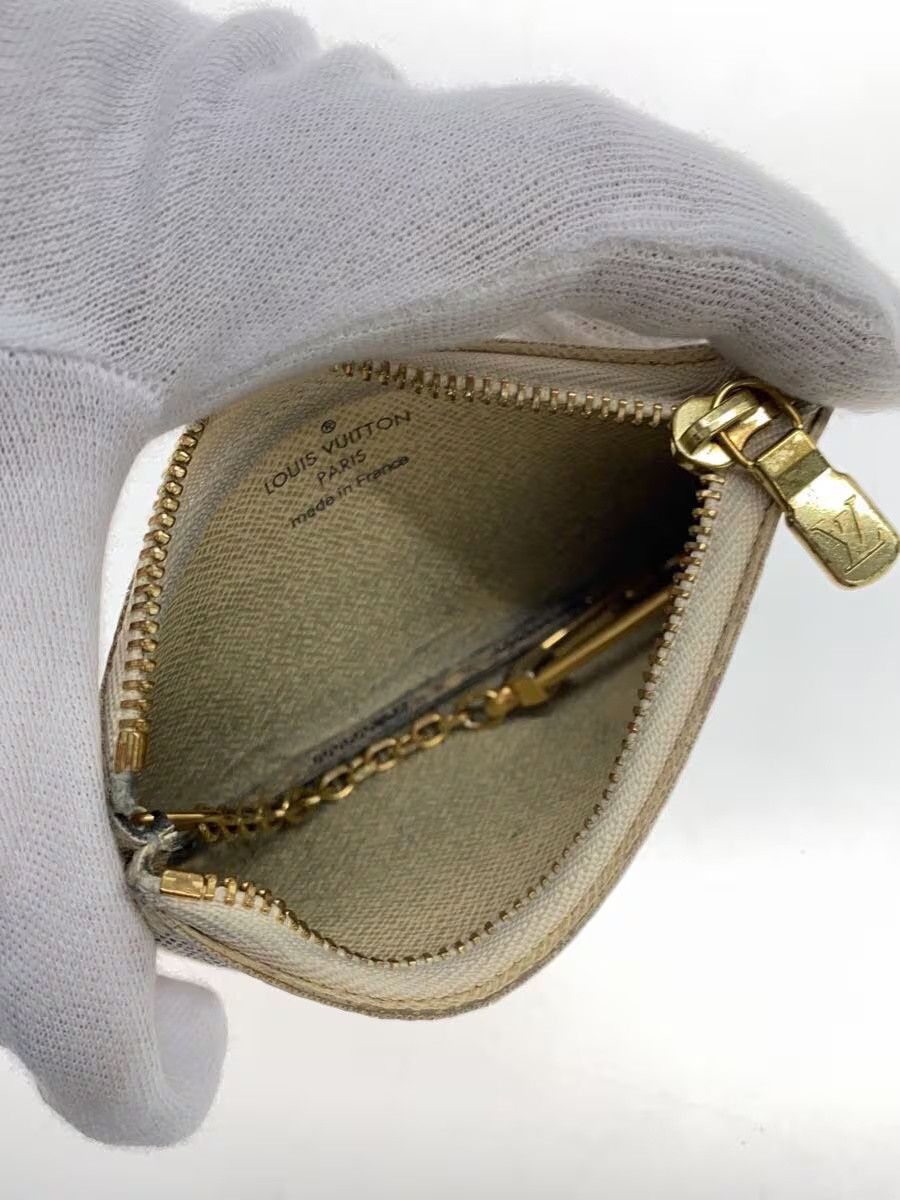 Louis Vuitton Louis Vuitton Damier Azur Pochette Clé White Size ONE SIZE - 3 Thumbnail