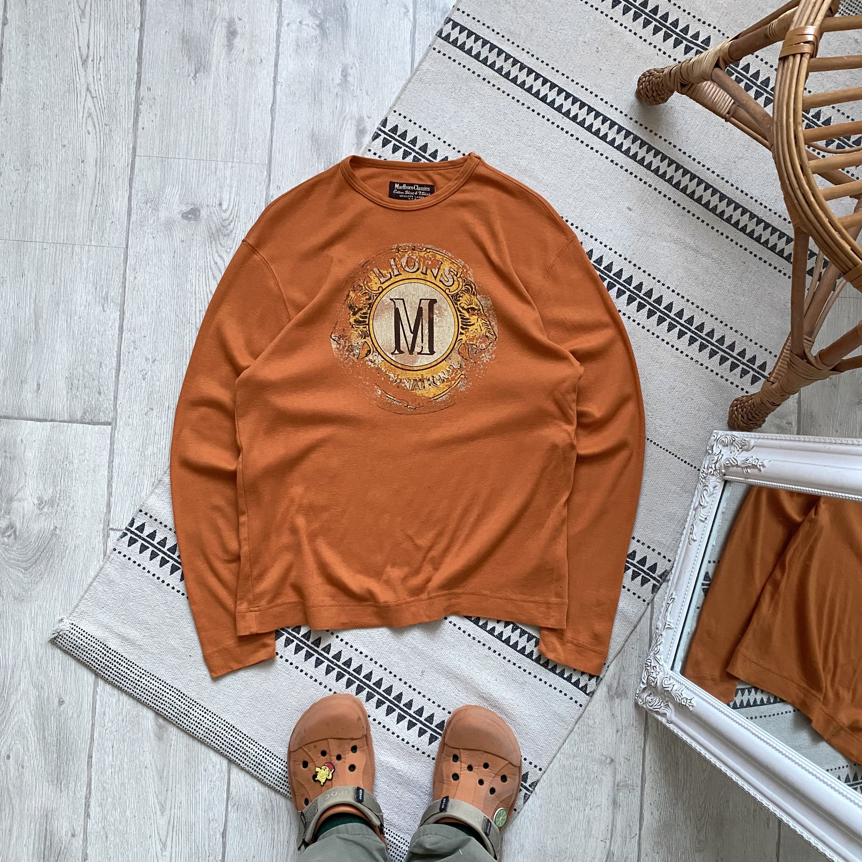Marlboro Classics 🚭 Vintage 90s Marlboro classics long sleeve t-shirt Size US M / EU 48-50 / 2 - 1 Thumbnail