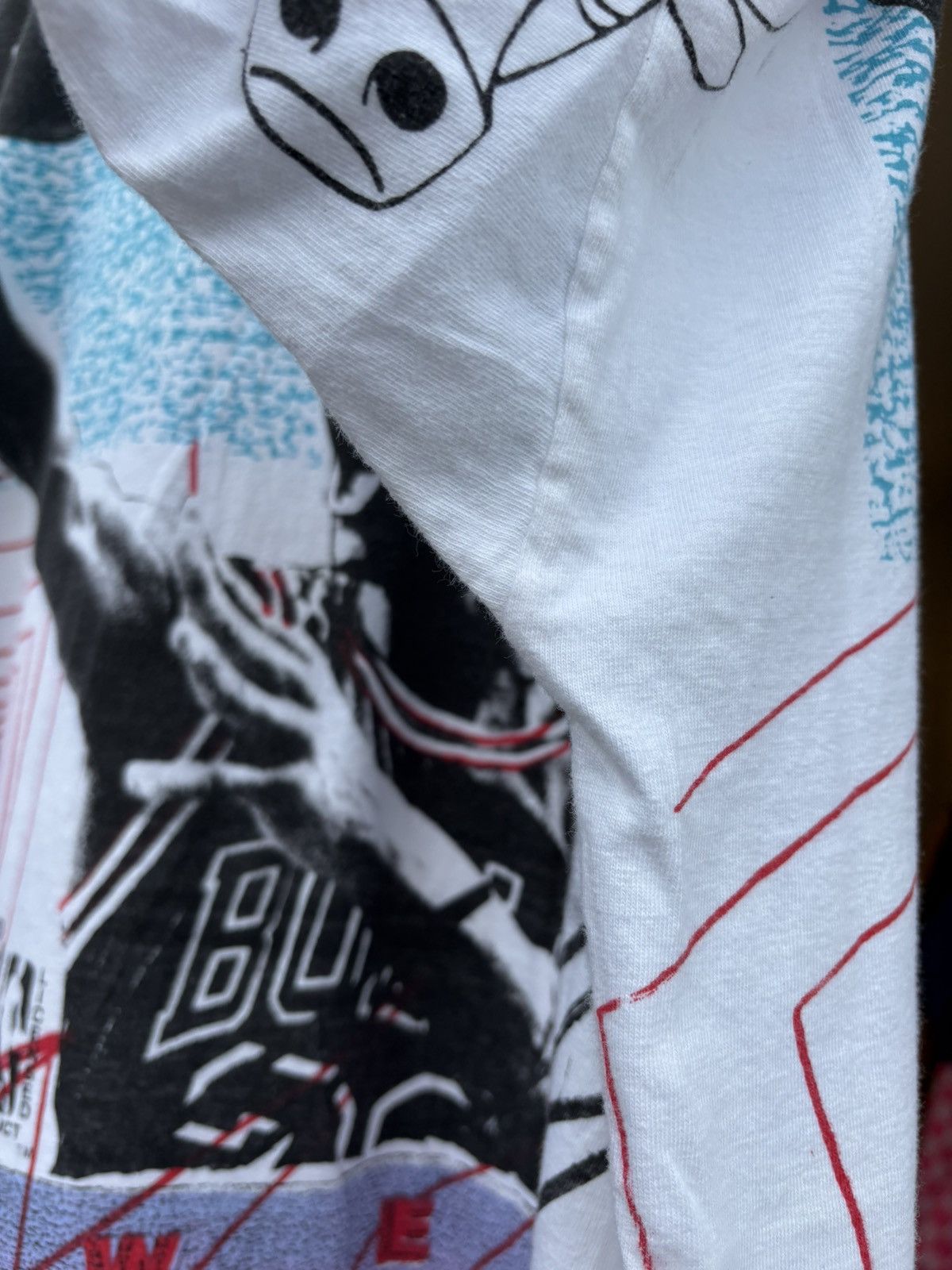 Other Vintage 90s Michael Jordan Tee Magic Johnson AOP Bulls Grail Size US XL / EU 56 / 4 - 6 Thumbnail