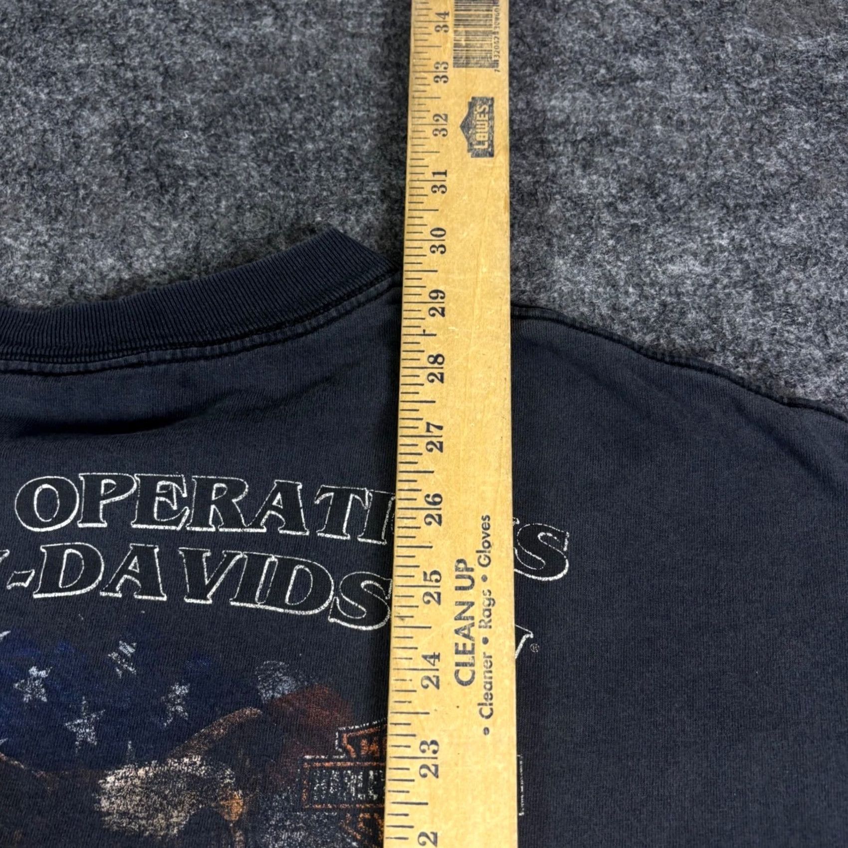 Harley Davidson VINTAGE Harley-Davidson Pocket T-Shirt Black XL 2XL Men Short Sleeve Grunge 1990s US Origin Size US XL / EU 56 / 4 - 6 Thumbnail