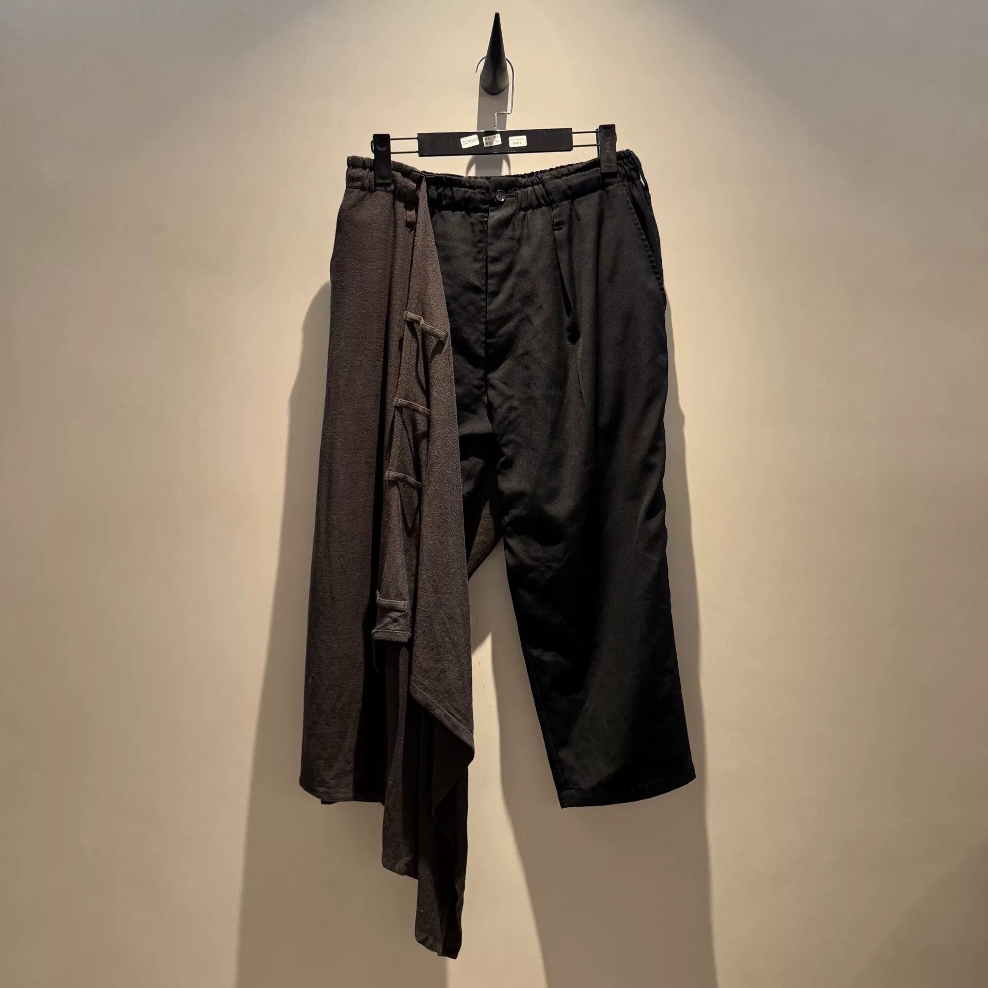 Yohji Yamamoto Yohji Yamamoto Wool Cotton Linen Skirt Pants Size 22" - 1 Thumbnail