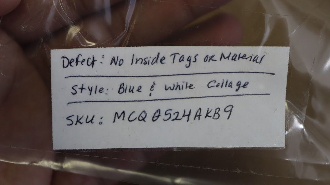 Alexander McQueen o1rshd1 ***Defective / T-Shirt in Blue & White Size US S / EU 44-46 / 1 - 13 Thumbnail