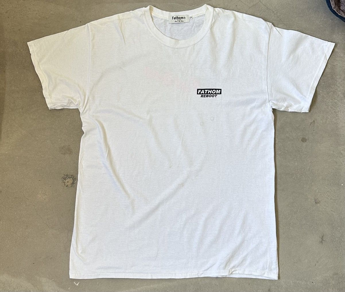 Japanese Brand FATHOM REBOOT TEE Size US M / EU 48-50 / 2 - 2 Thumbnail