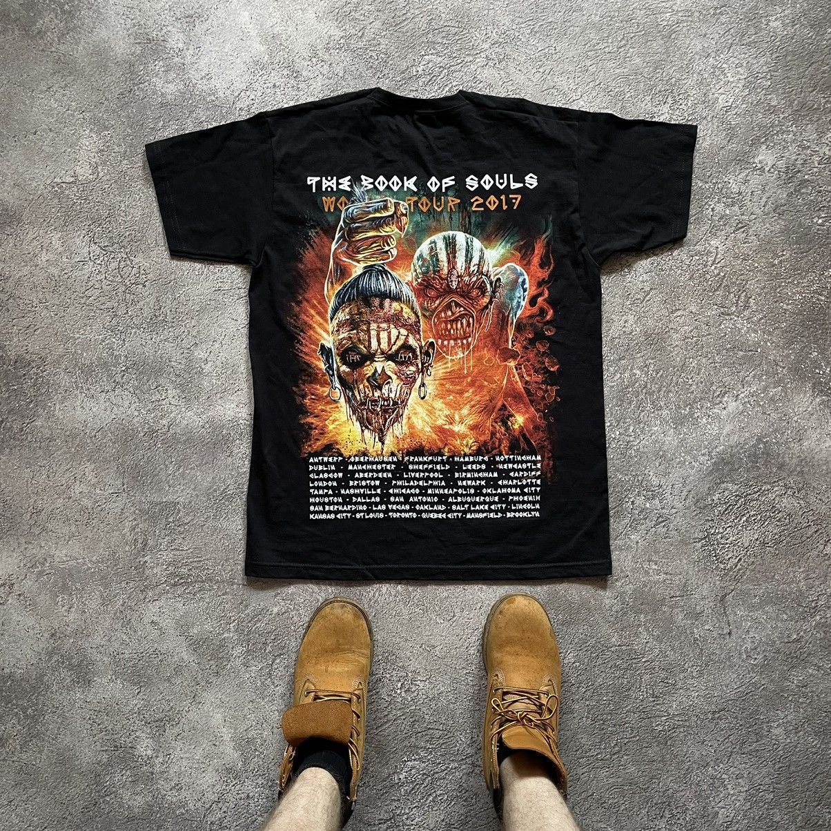 Band Tees Vintage Y2K Iron Maiden Scream Face Devil Creepy Horror Tee Size US M / EU 48-50 / 2 - 6 Thumbnail