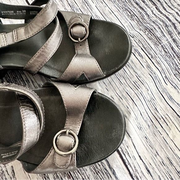 Dansko Vintage Dansko Silver Strappy Sandals | Grailed