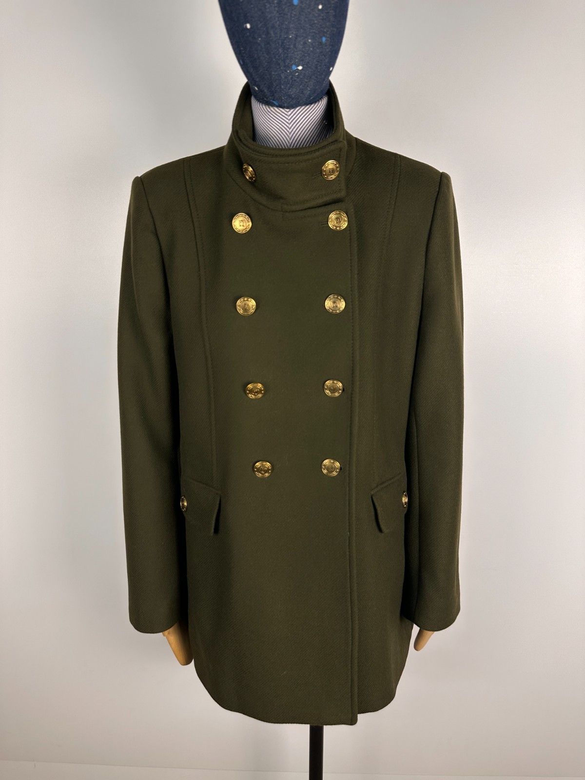 Zara Zara Manteco Wool Coat Double Breasted Wool Jacket Size L Size L / US 10 / IT 46 - 1 Thumbnail