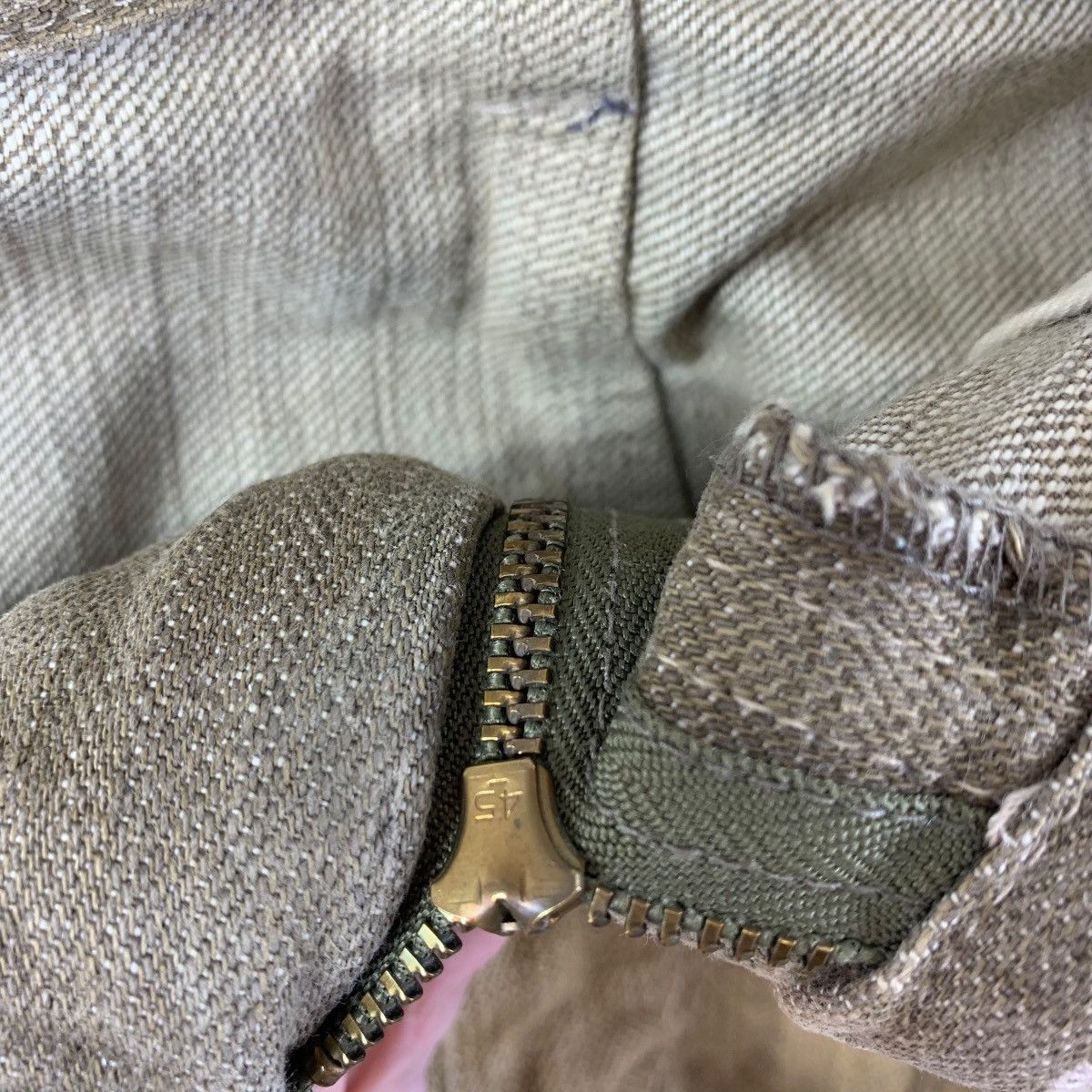 Japanese Brand CONCAVE ATTEMPT Brown colour jeans Size US 34 / EU 50 - 14 Thumbnail