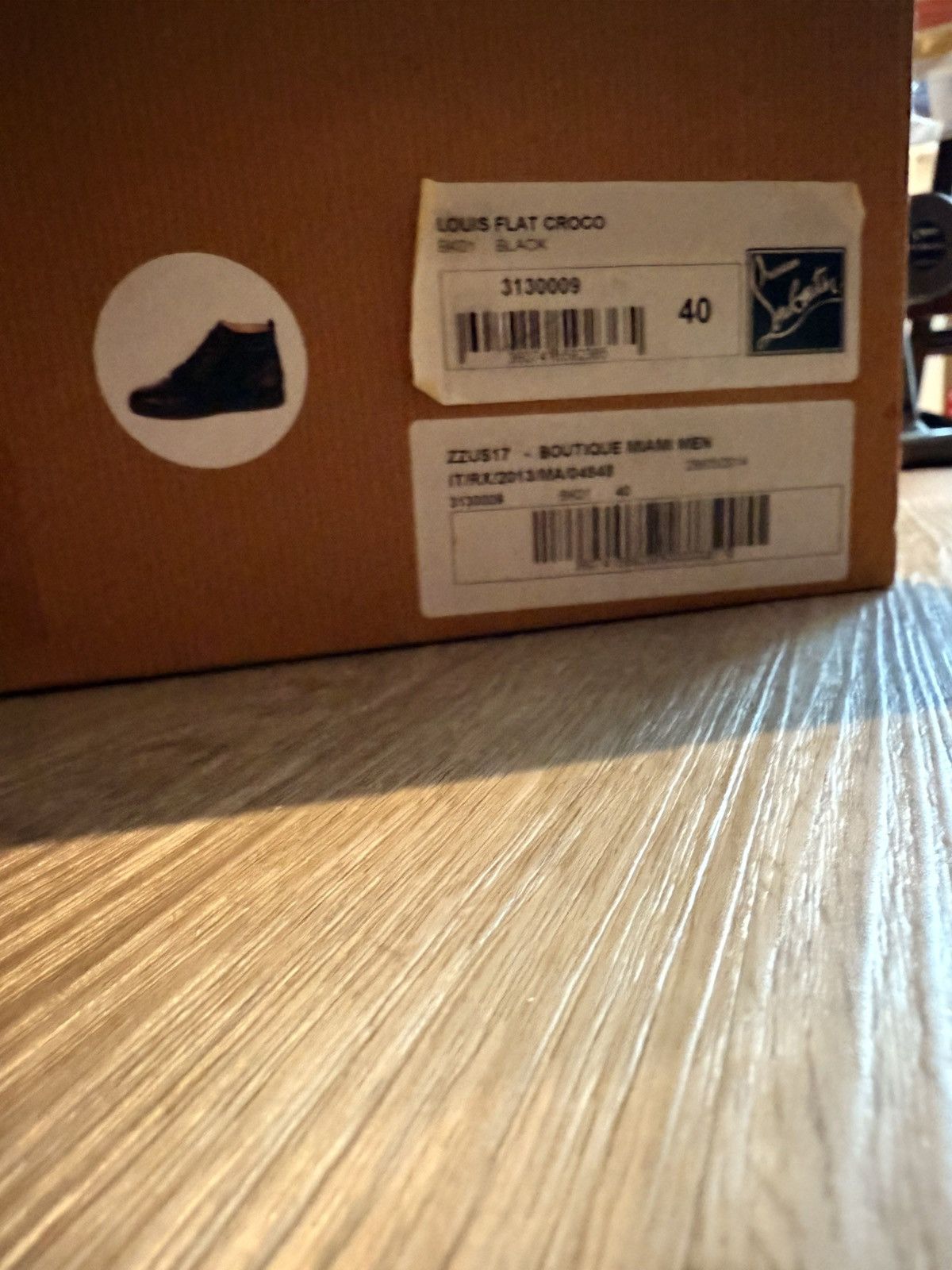 Christian Louboutin Christian Louboutin Louis Croco Size US 7 / EU 40 - 5 Thumbnail